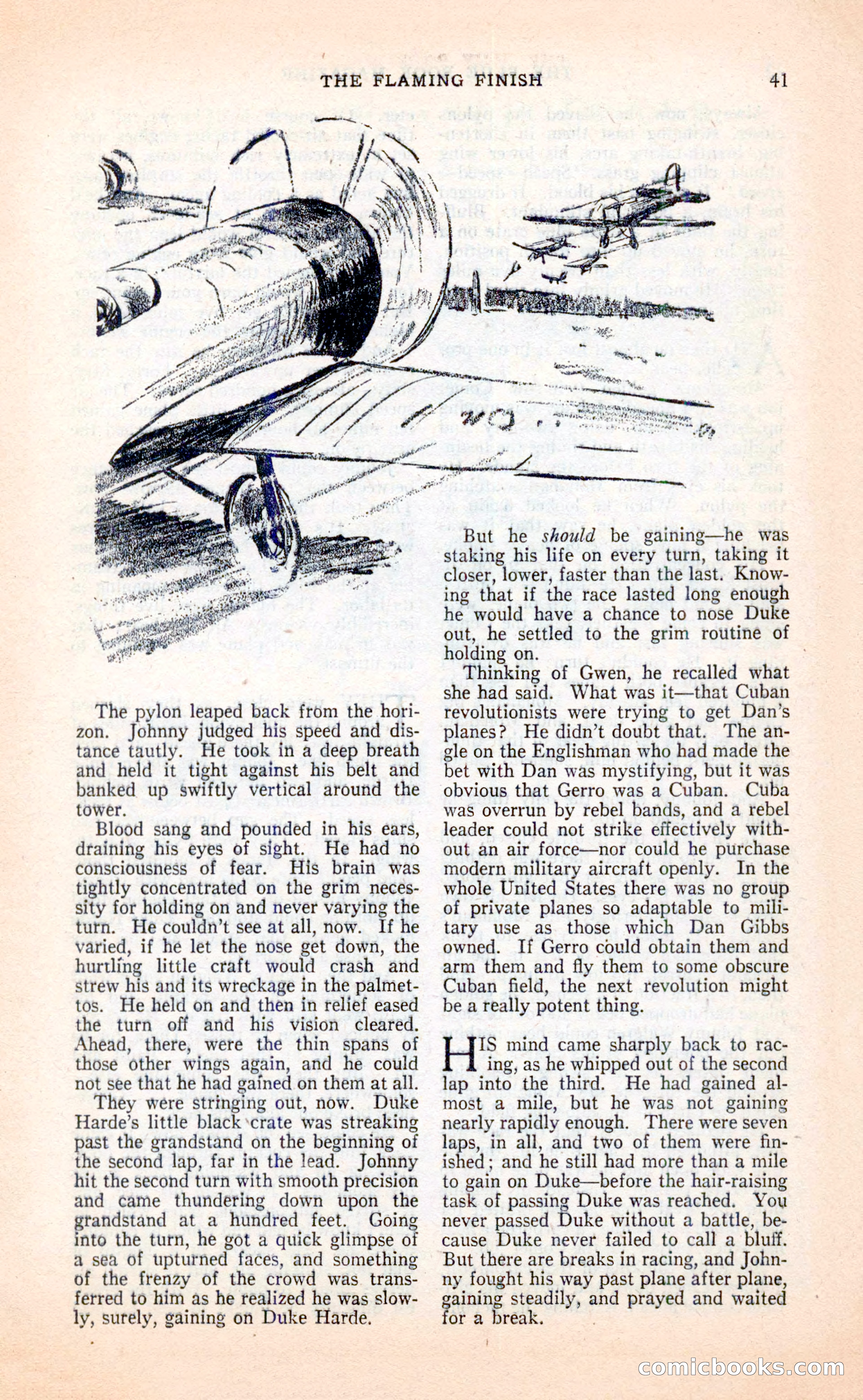 Blue Book Magazine, April 1936 — page 43 of 148