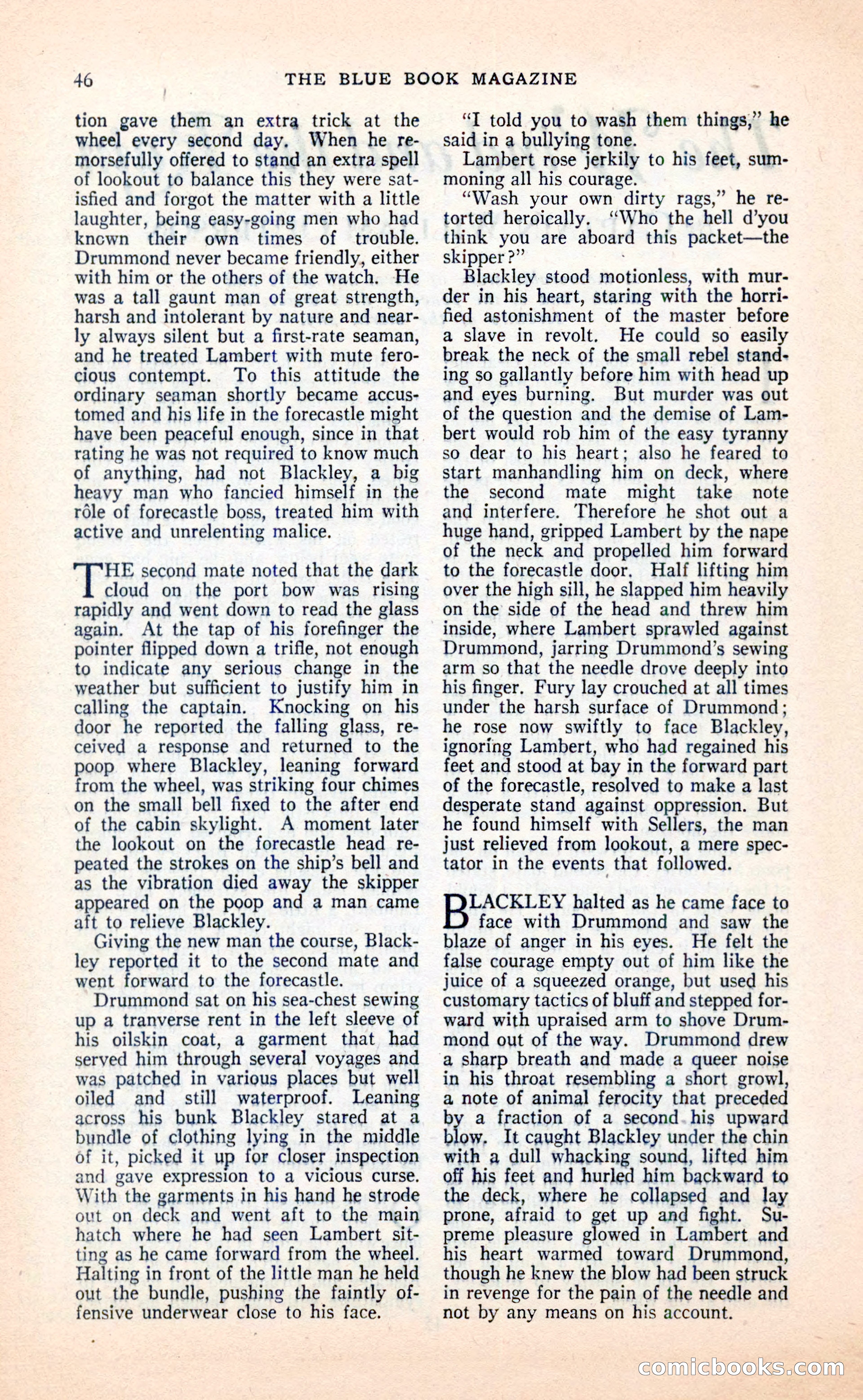 Blue Book Magazine, April 1936 — page 48 of 148
