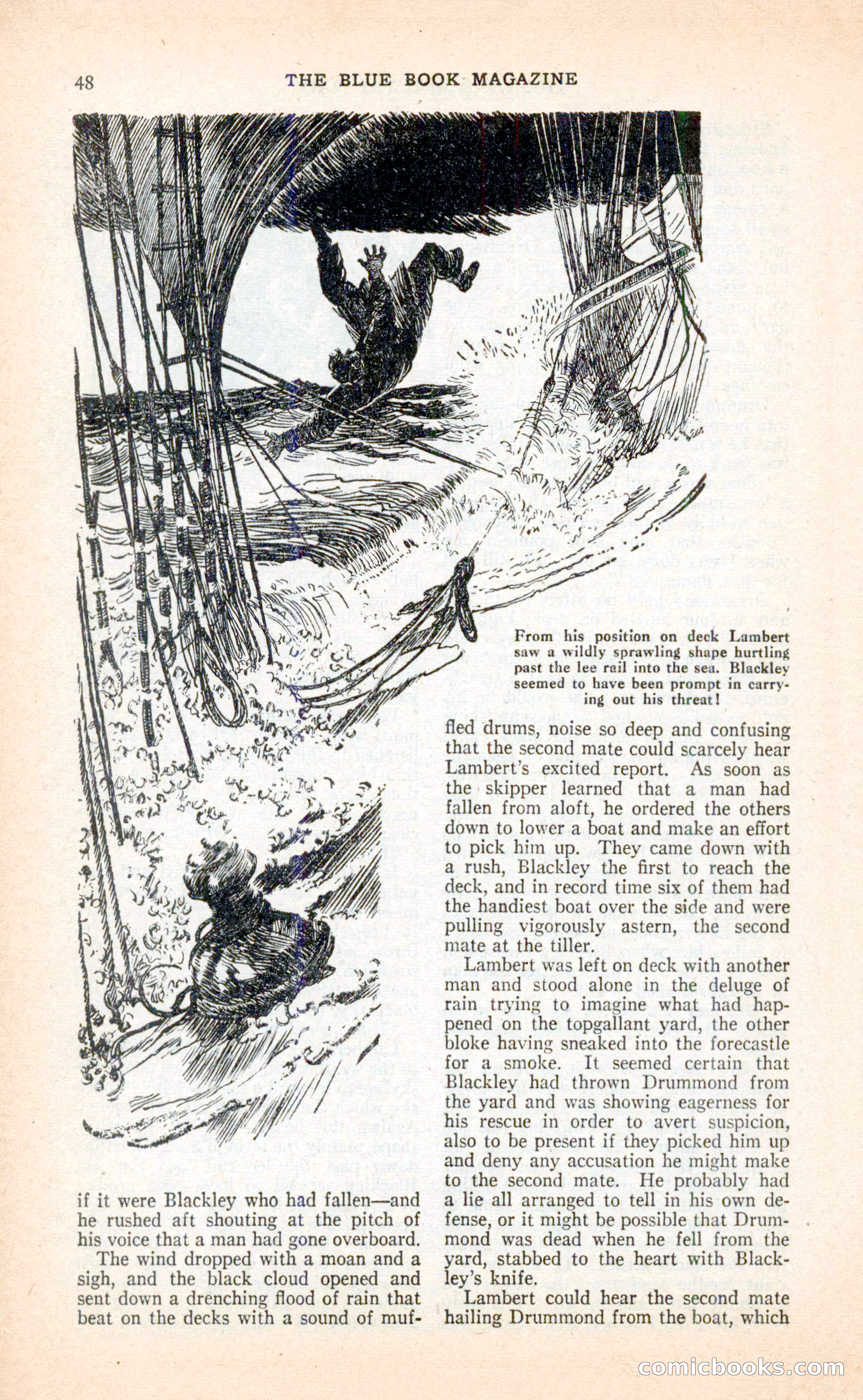Blue Book Magazine, April 1936 — page 50 of 148