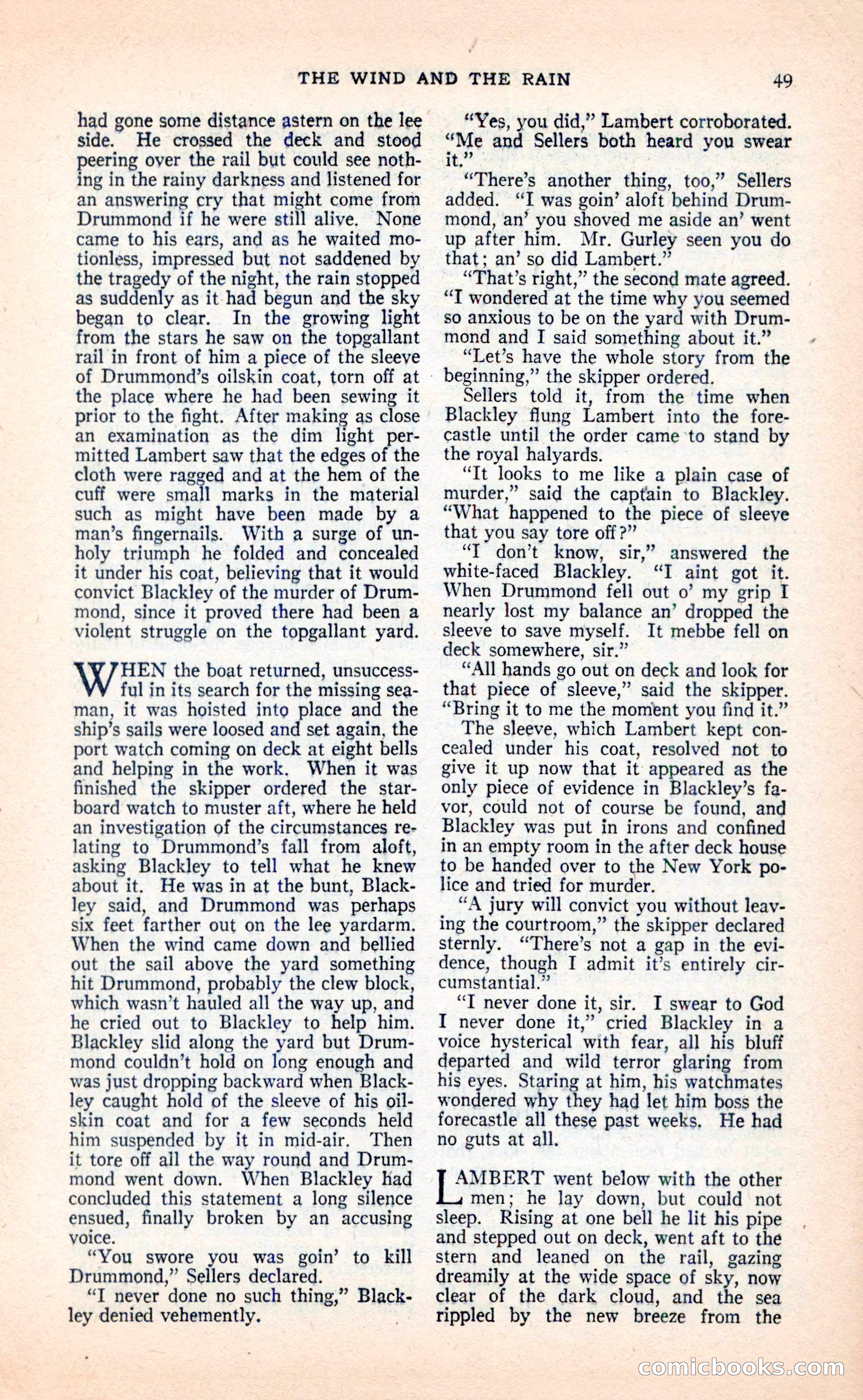 Blue Book Magazine, April 1936 — page 51 of 148