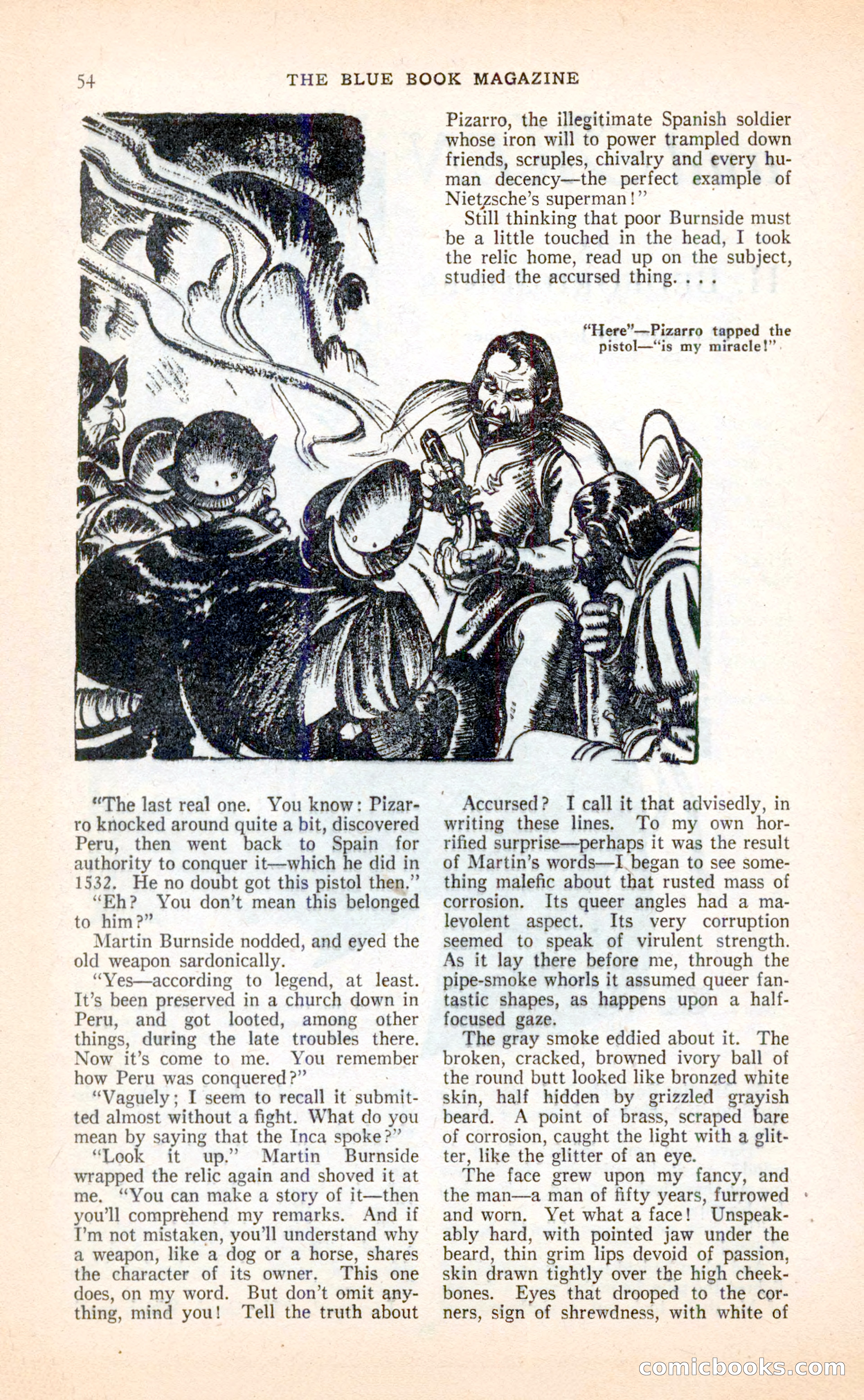 Blue Book Magazine, April 1936 — page 56 of 148