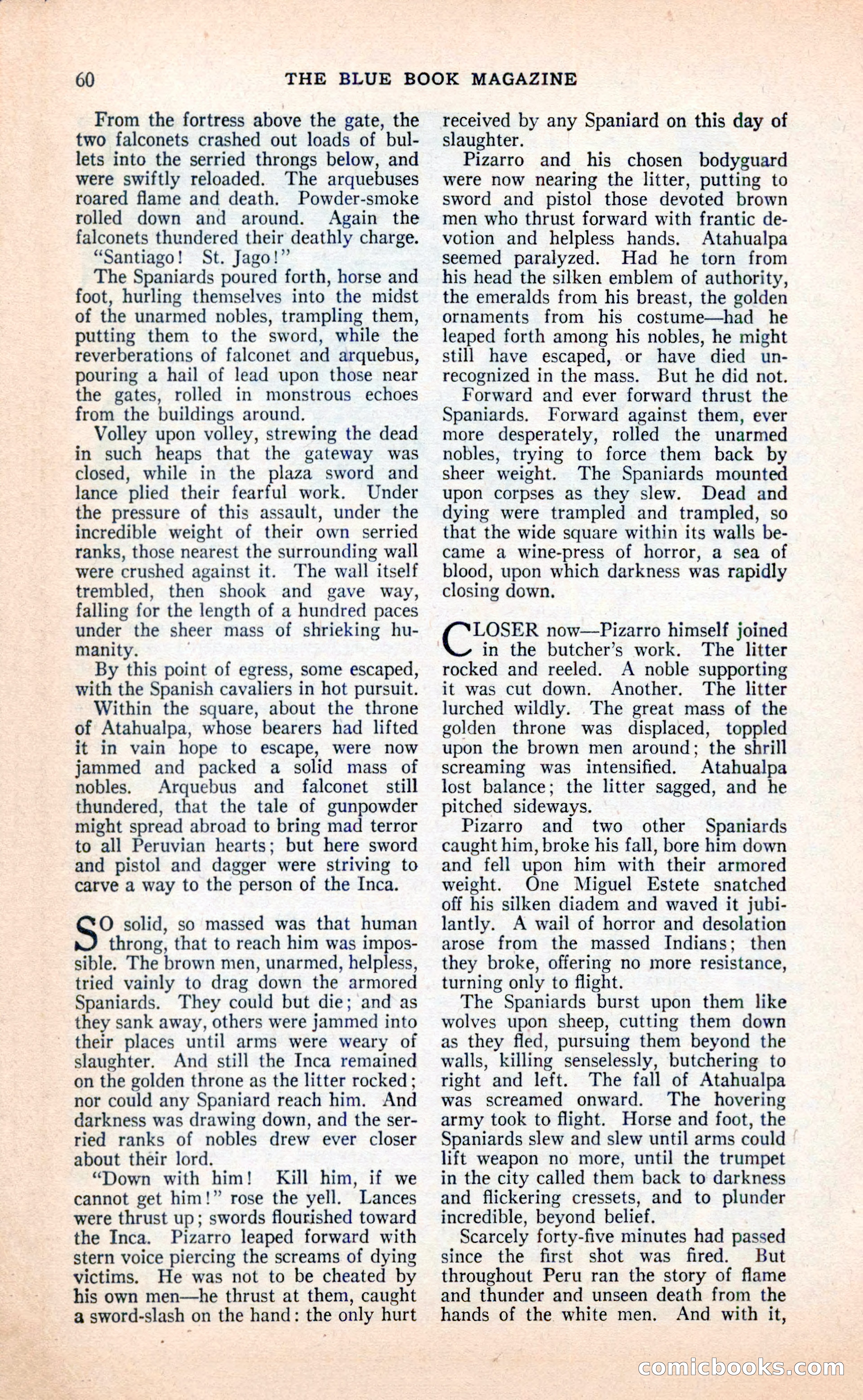 Blue Book Magazine, April 1936 — page 62 of 148