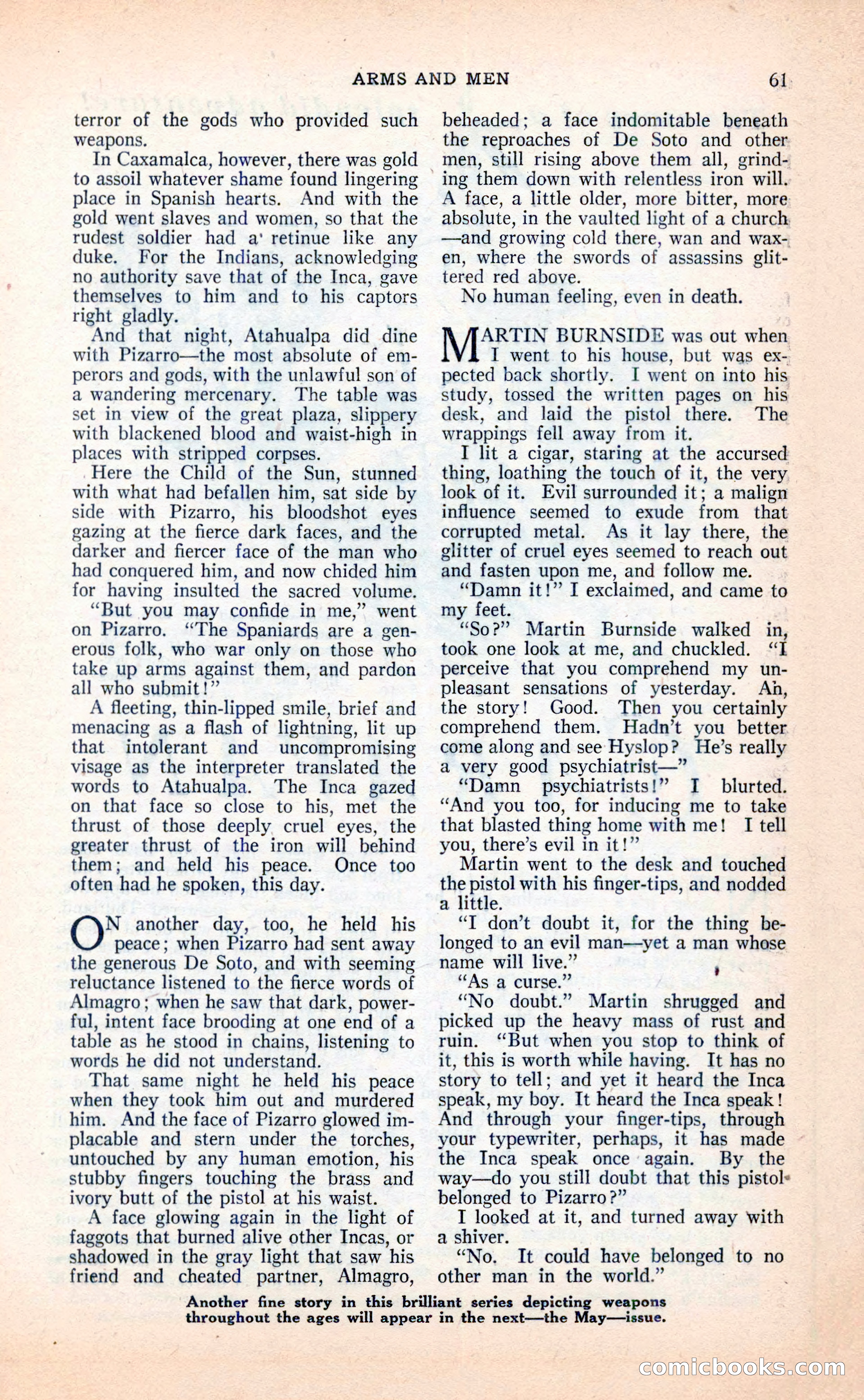 Blue Book Magazine, April 1936 — page 63 of 148
