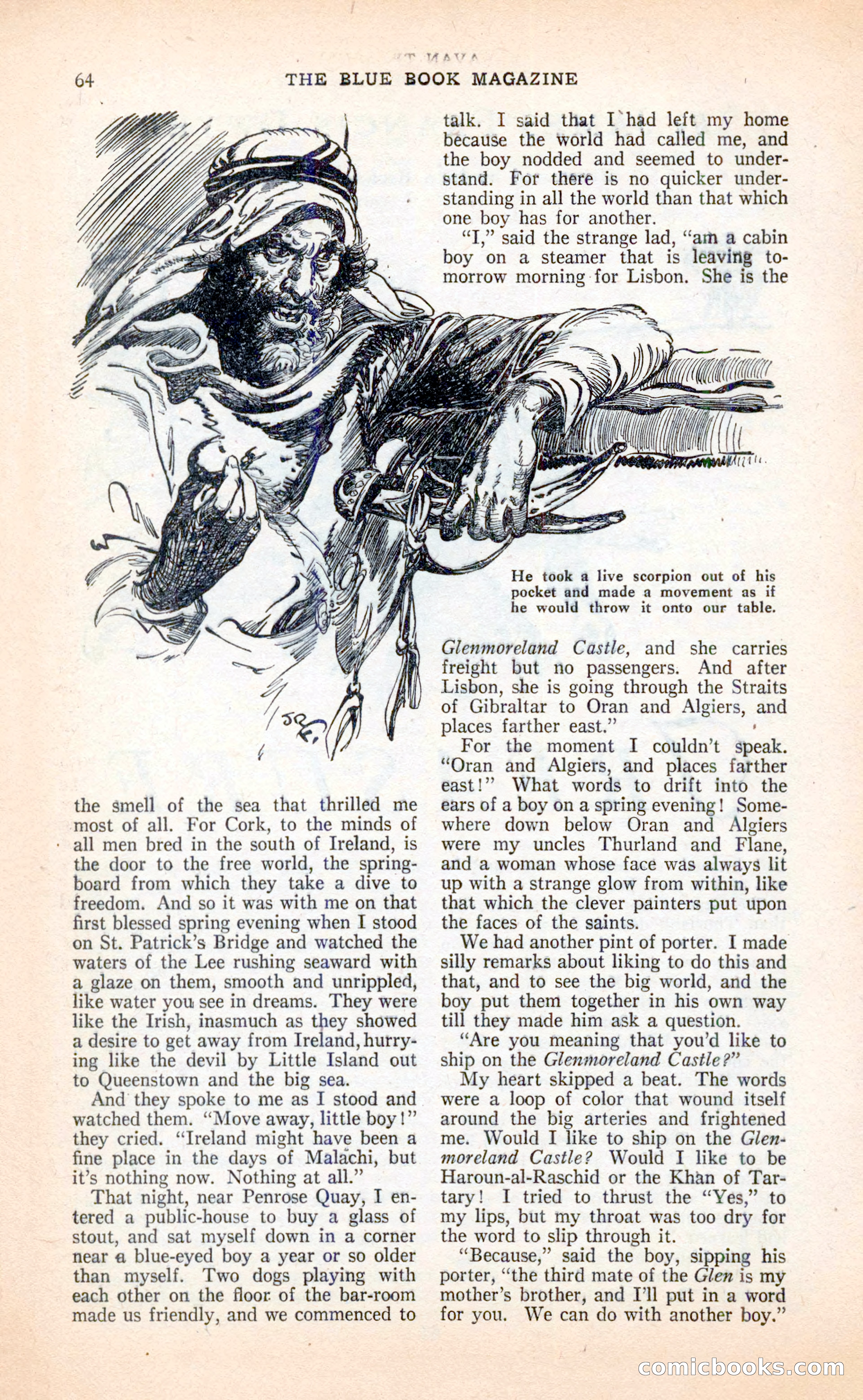 Blue Book Magazine, April 1936 — page 66 of 148