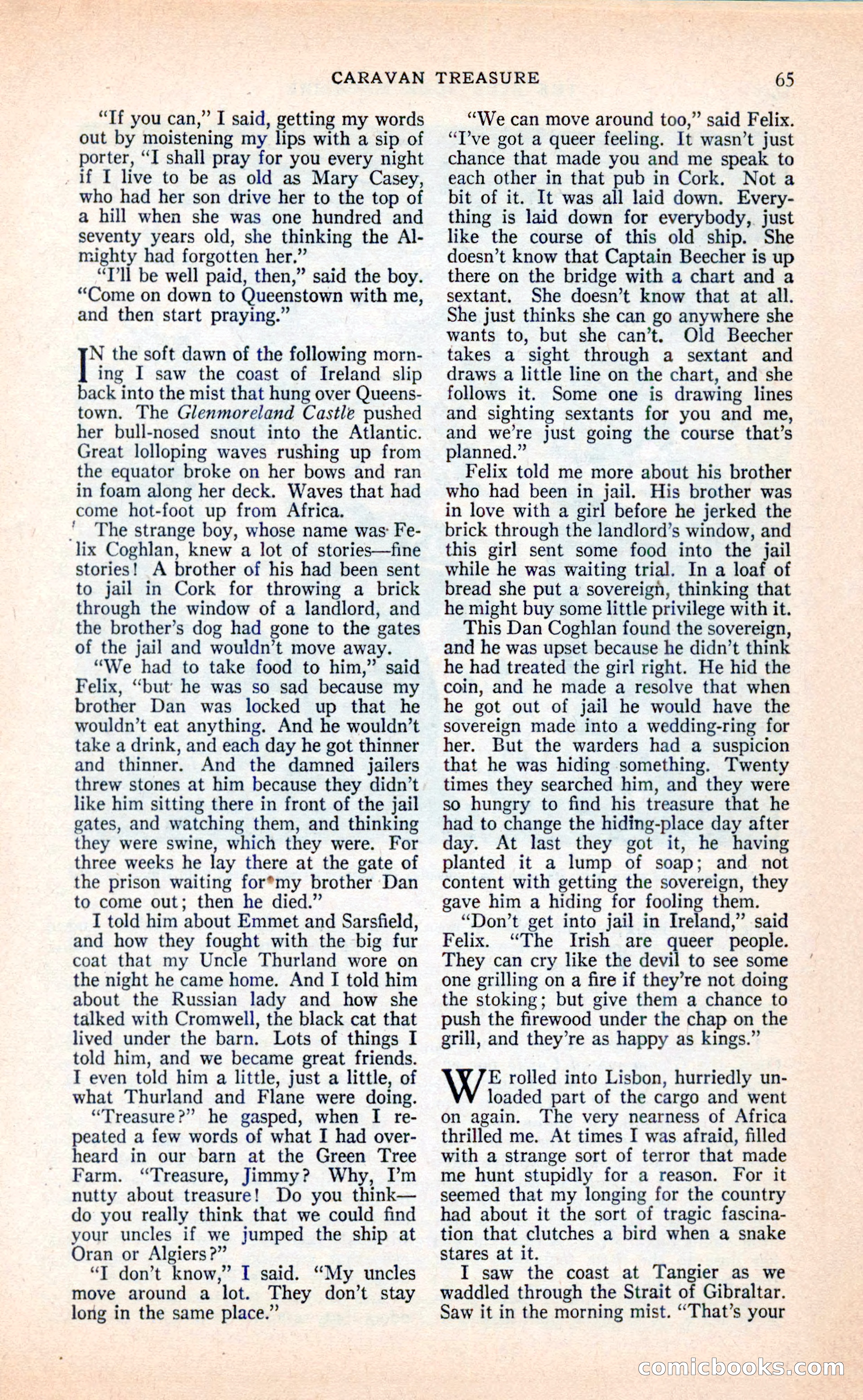 Blue Book Magazine, April 1936 — page 67 of 148