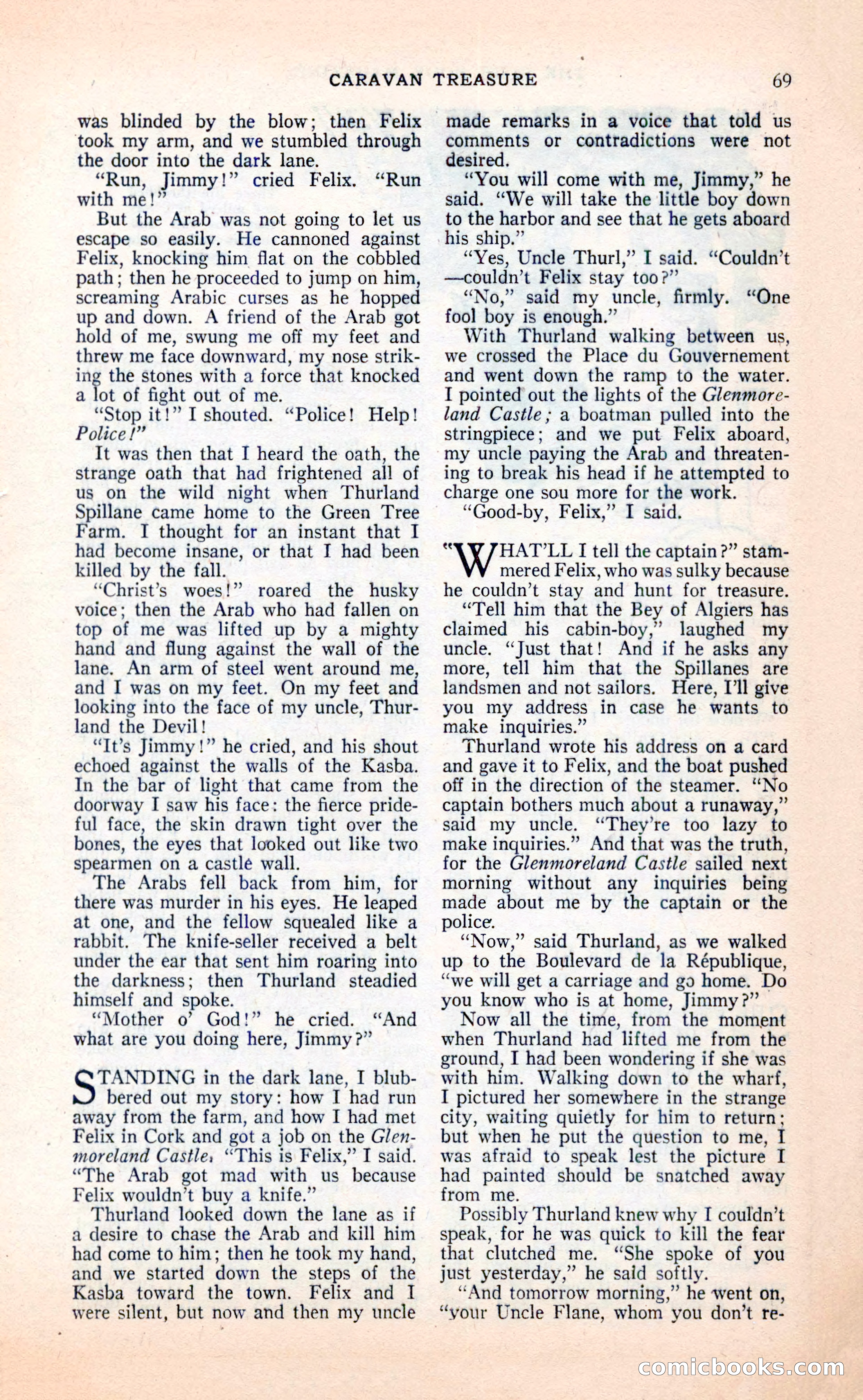 Blue Book Magazine, April 1936 — page 71 of 148