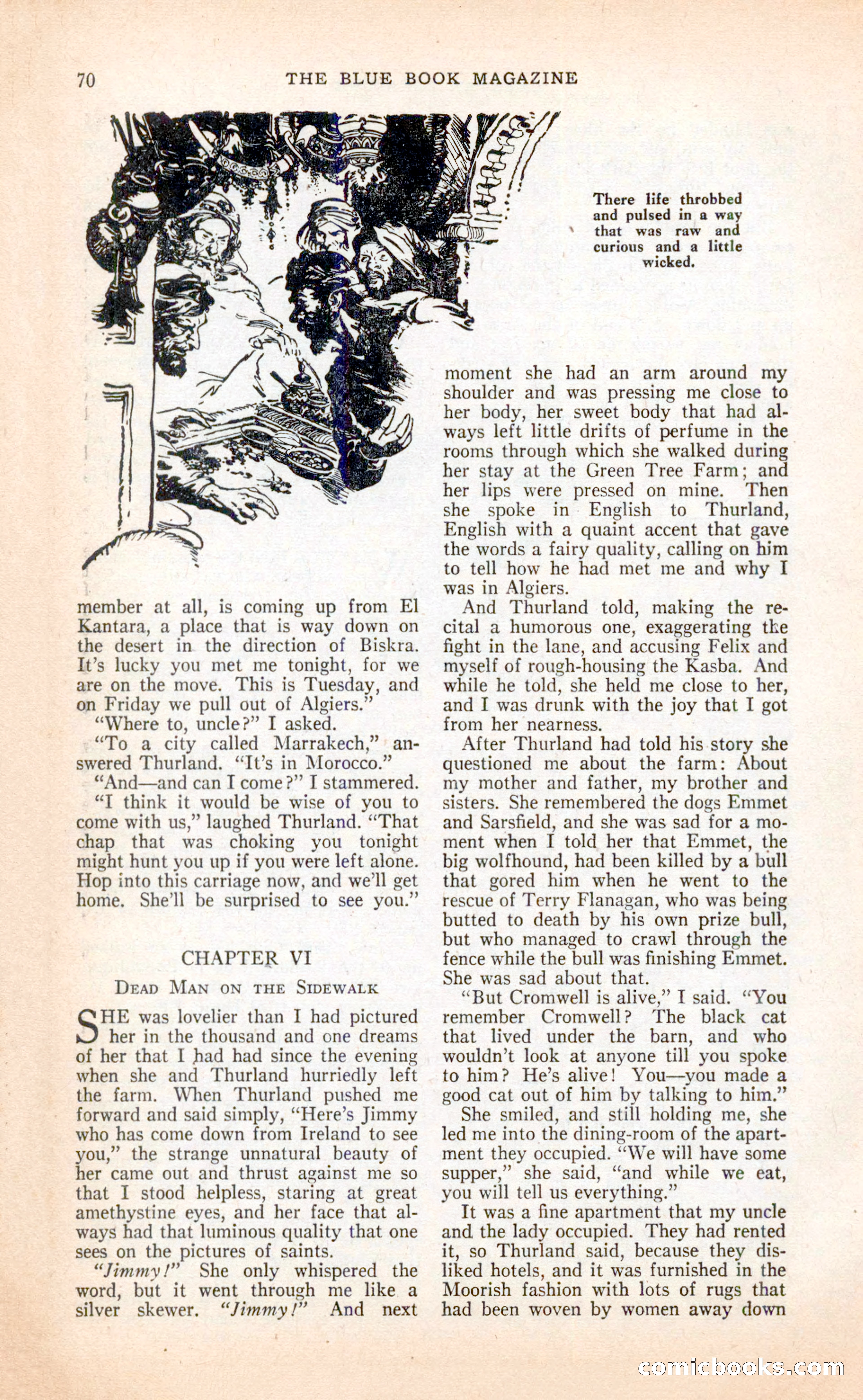 Blue Book Magazine, April 1936 — page 72 of 148