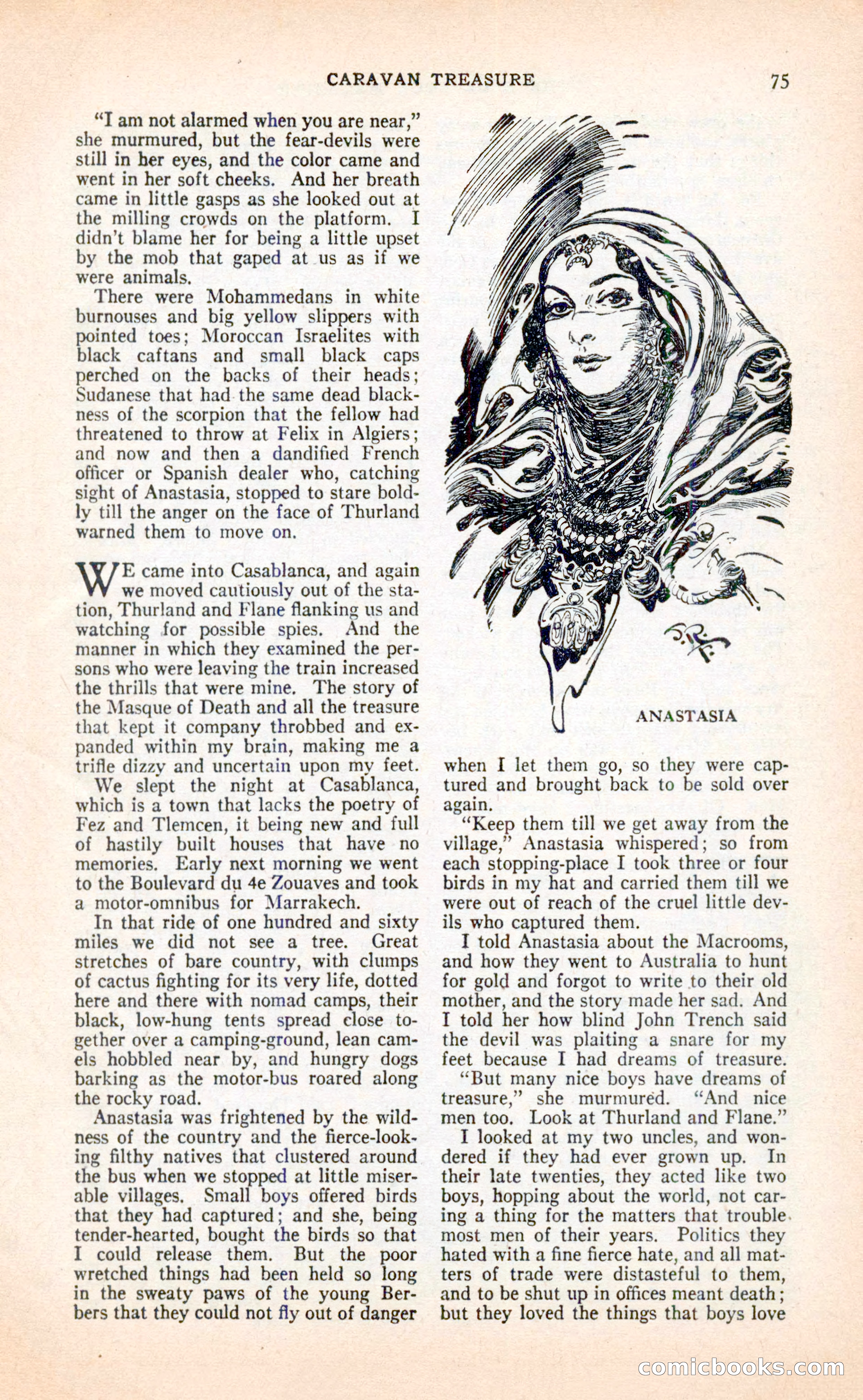 Blue Book Magazine, April 1936 — page 77 of 148