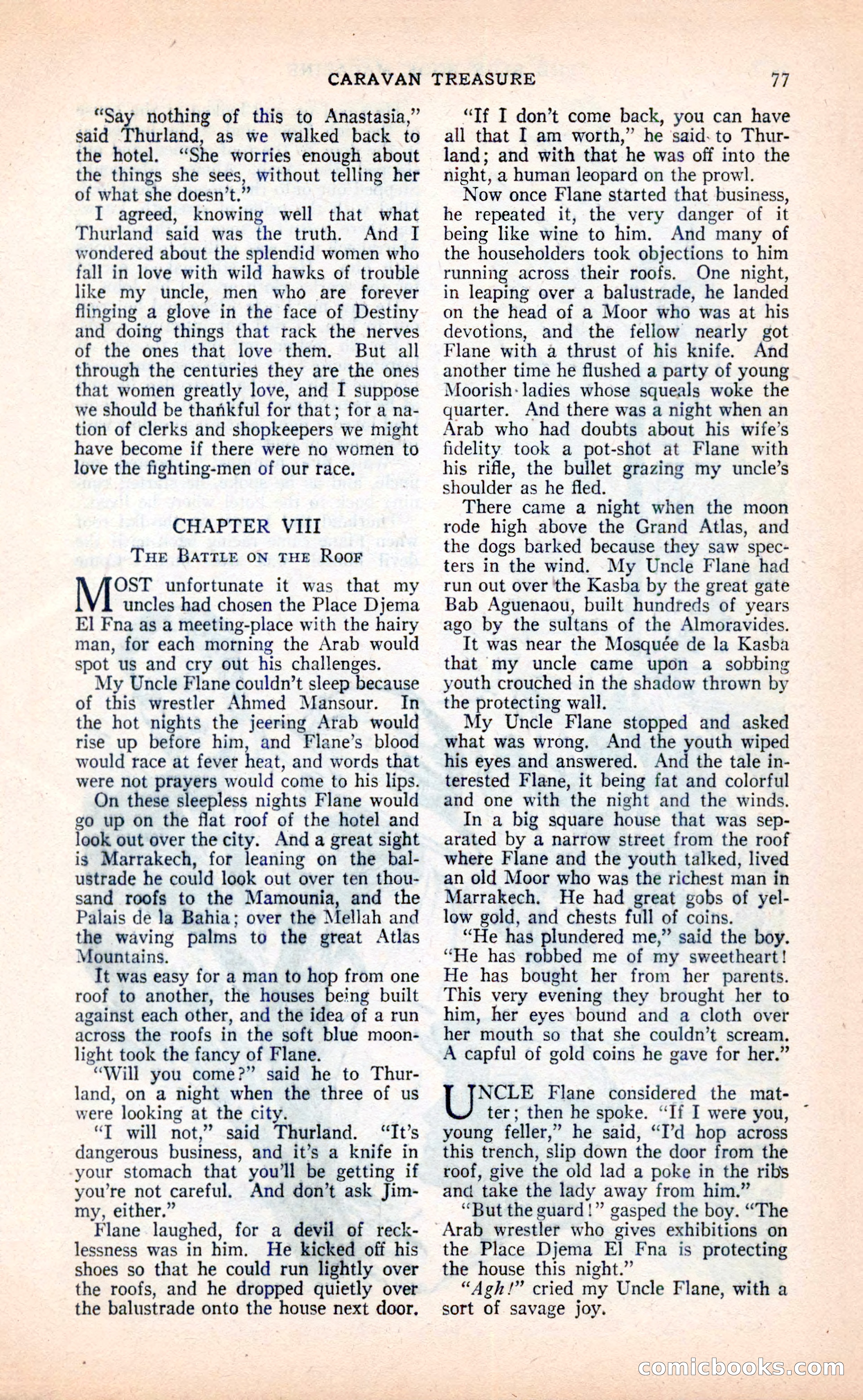 Blue Book Magazine, April 1936 — page 79 of 148