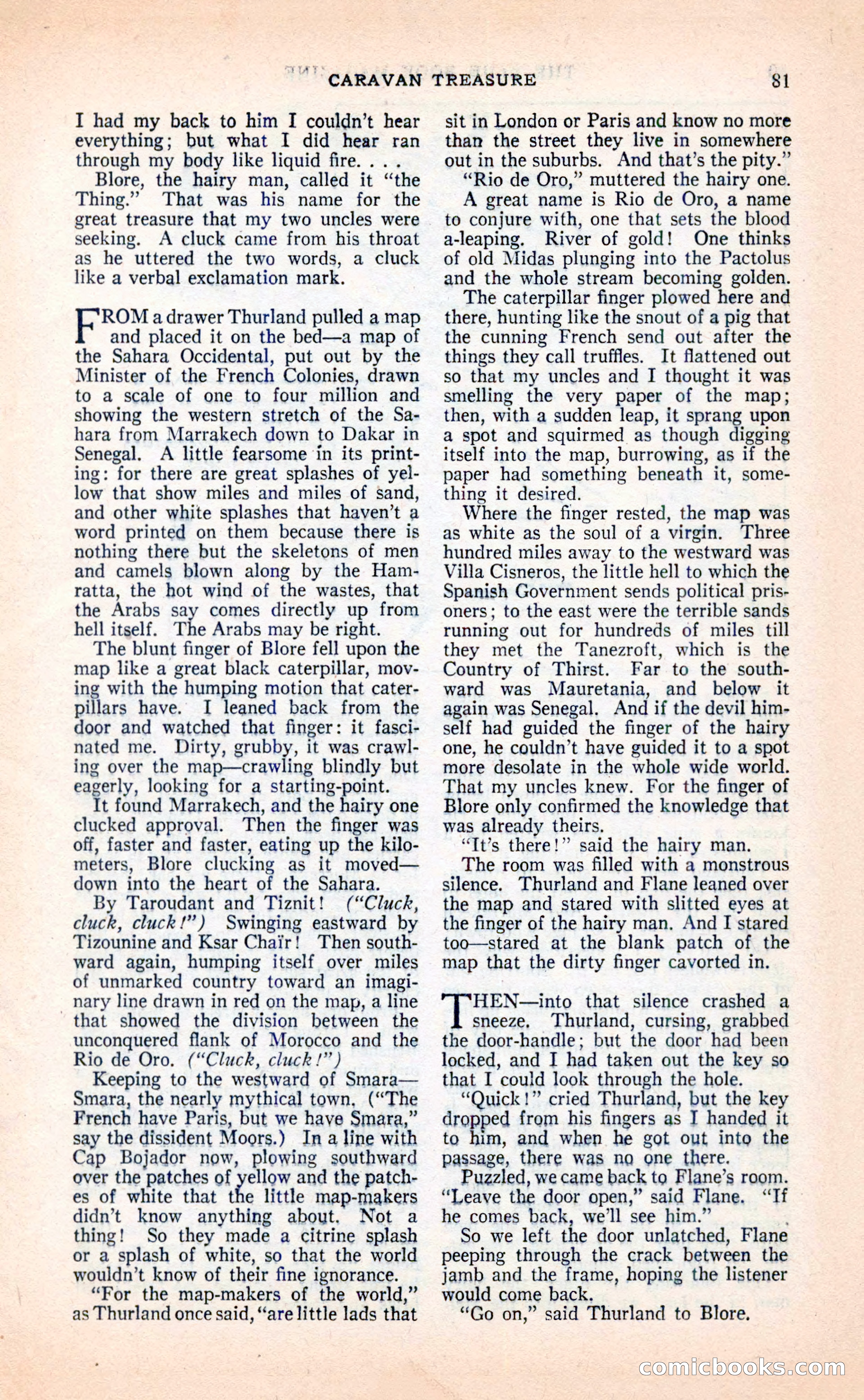Blue Book Magazine, April 1936 — page 83 of 148