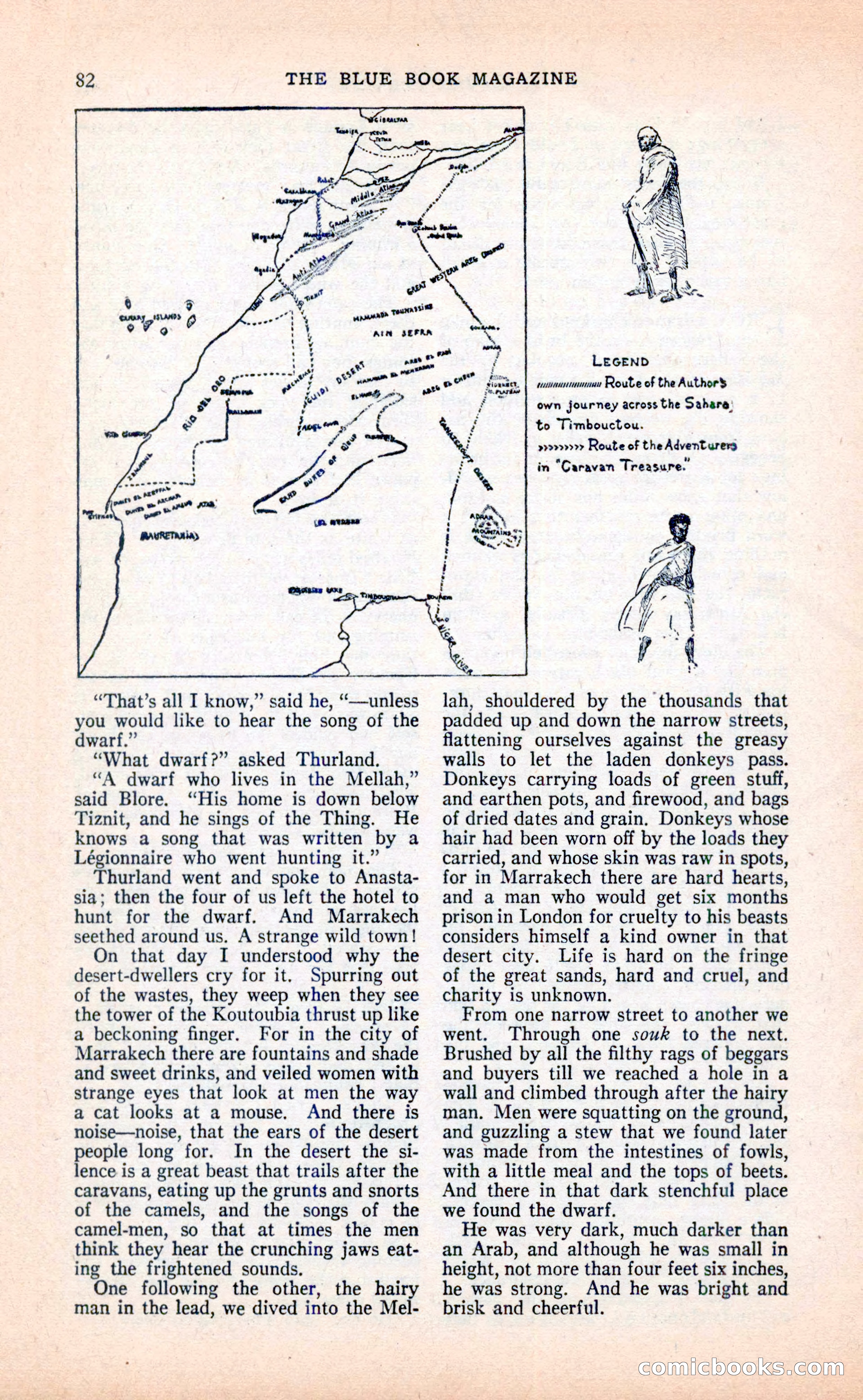 Blue Book Magazine, April 1936 — page 84 of 148