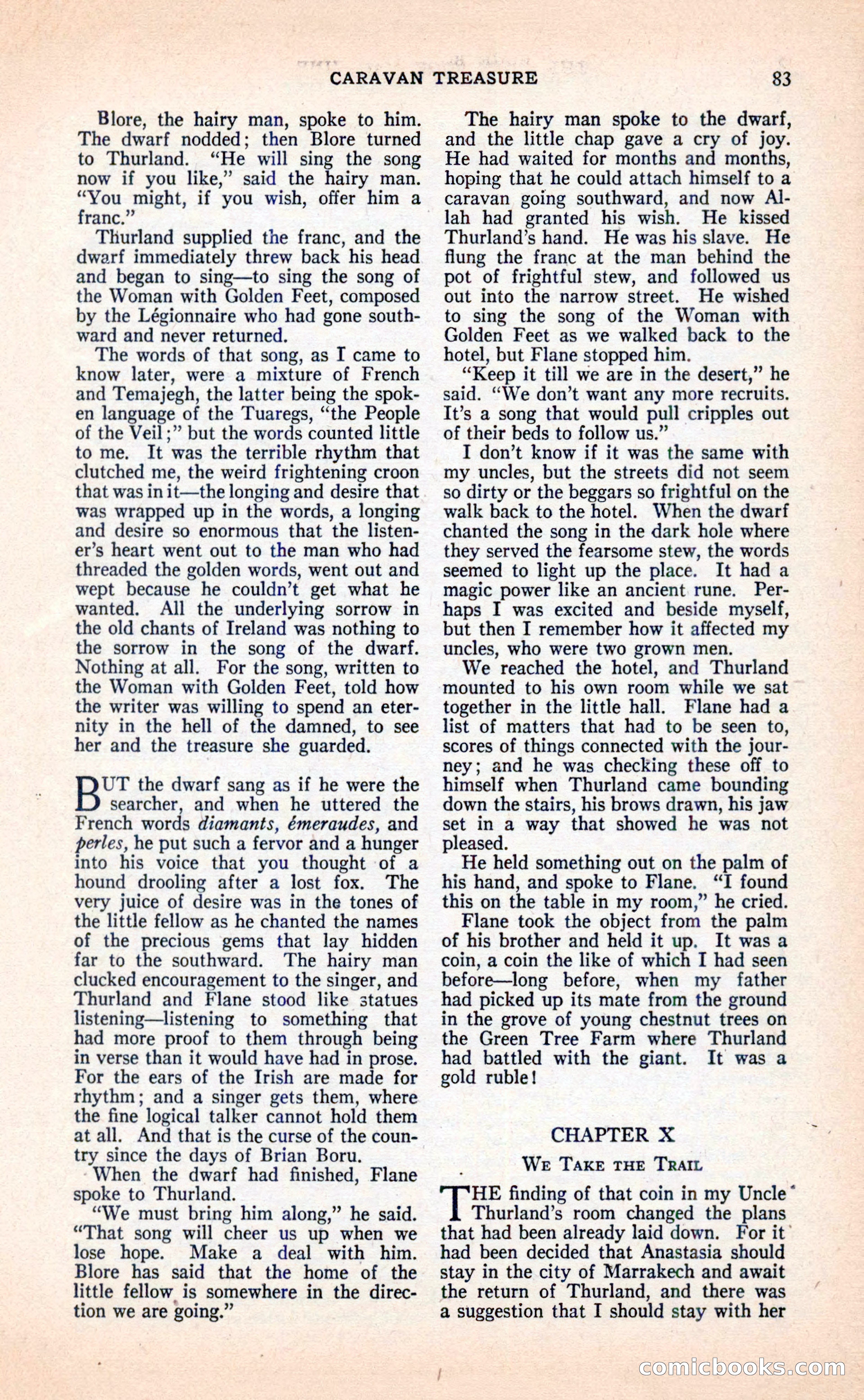 Blue Book Magazine, April 1936 — page 85 of 148