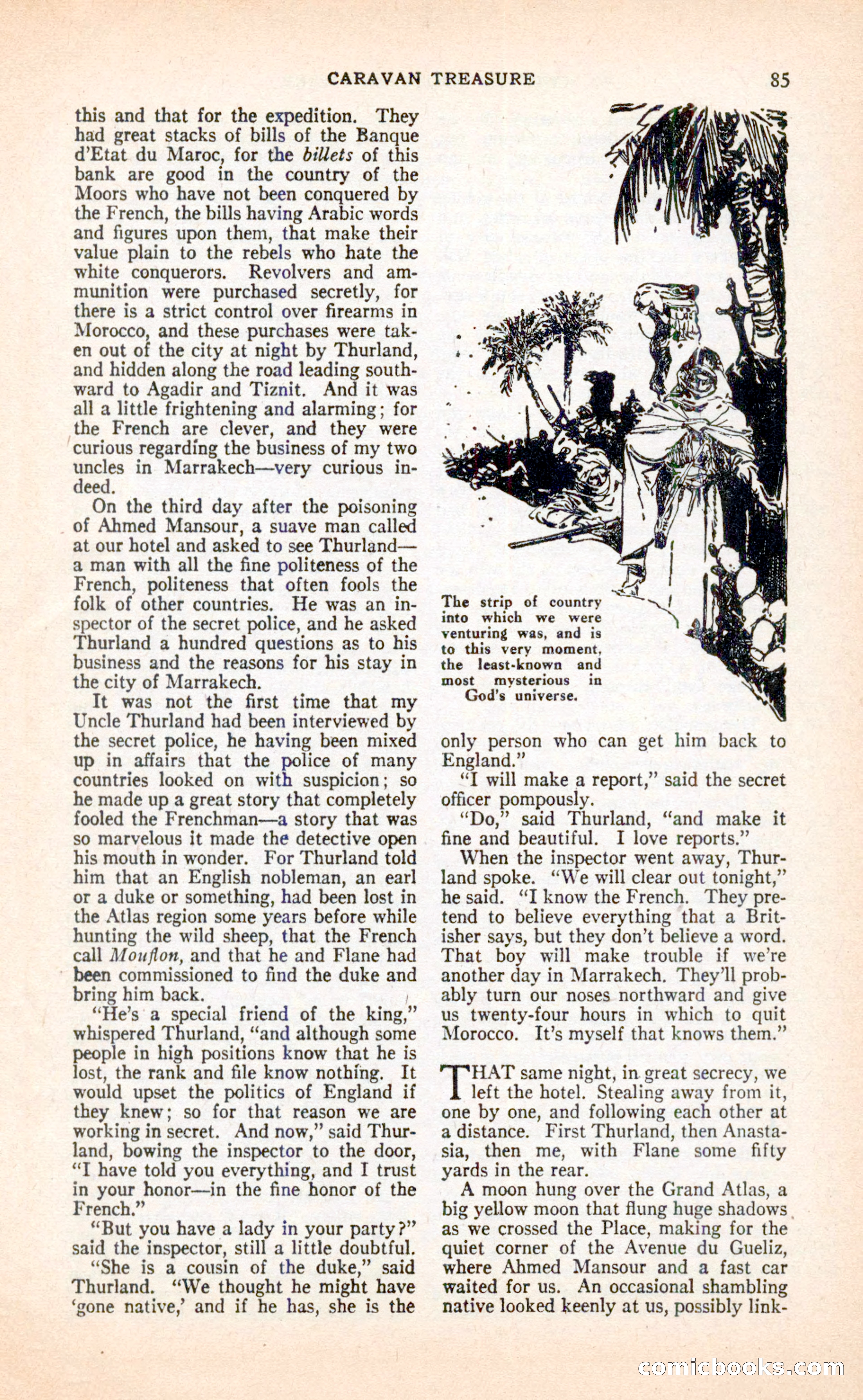 Blue Book Magazine, April 1936 — page 87 of 148