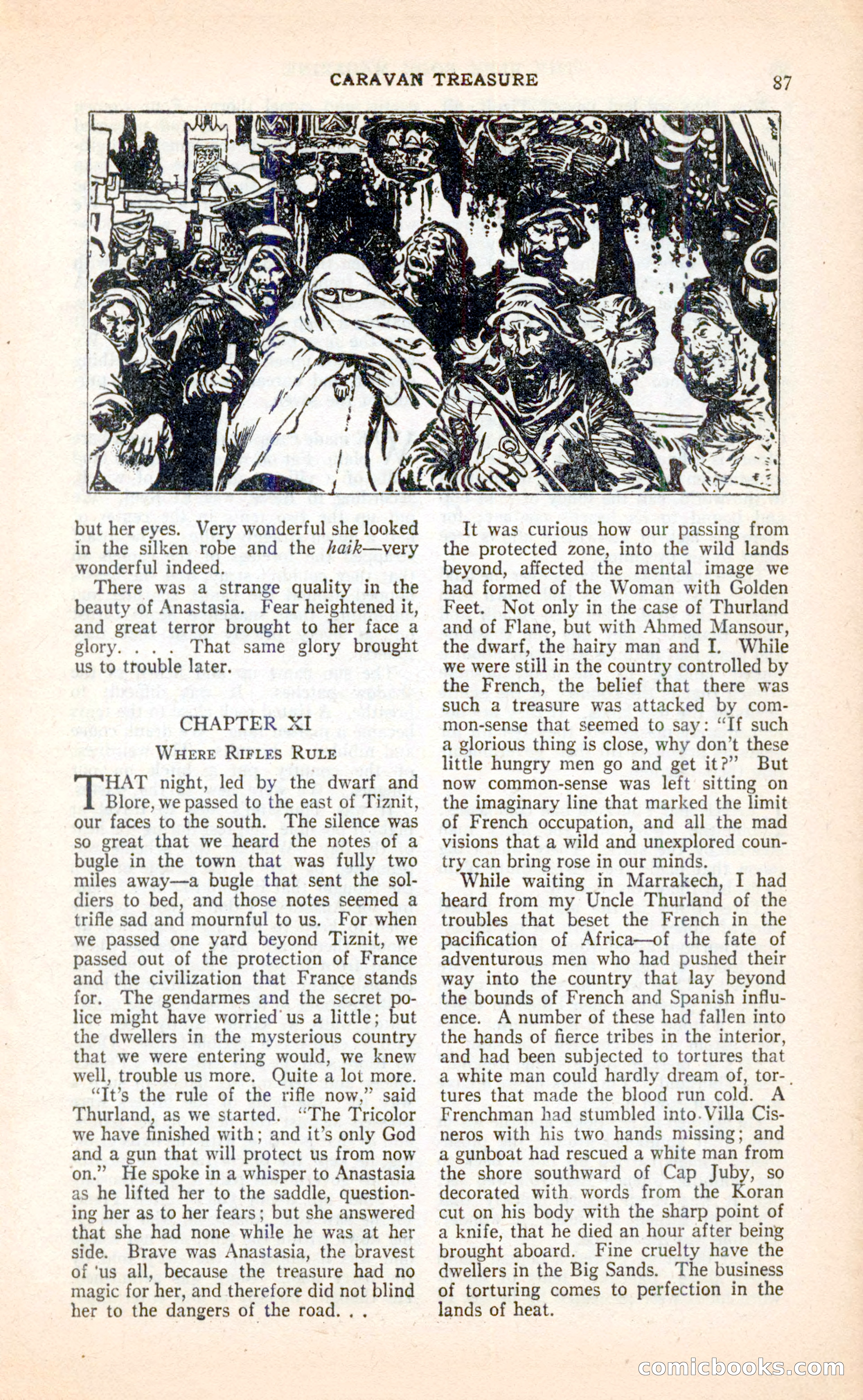 Blue Book Magazine, April 1936 — page 89 of 148