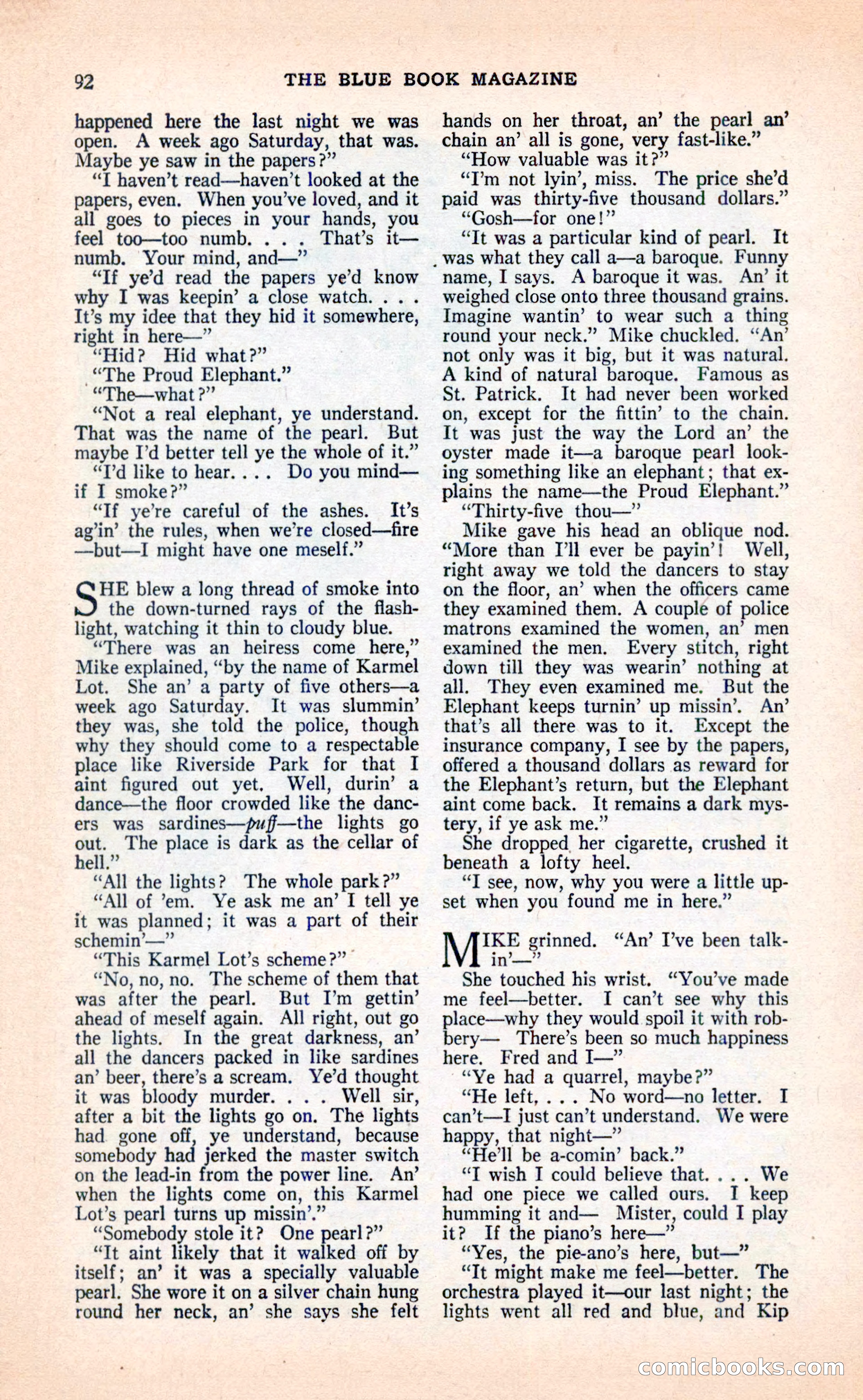 Blue Book Magazine, April 1936 — page 94 of 148