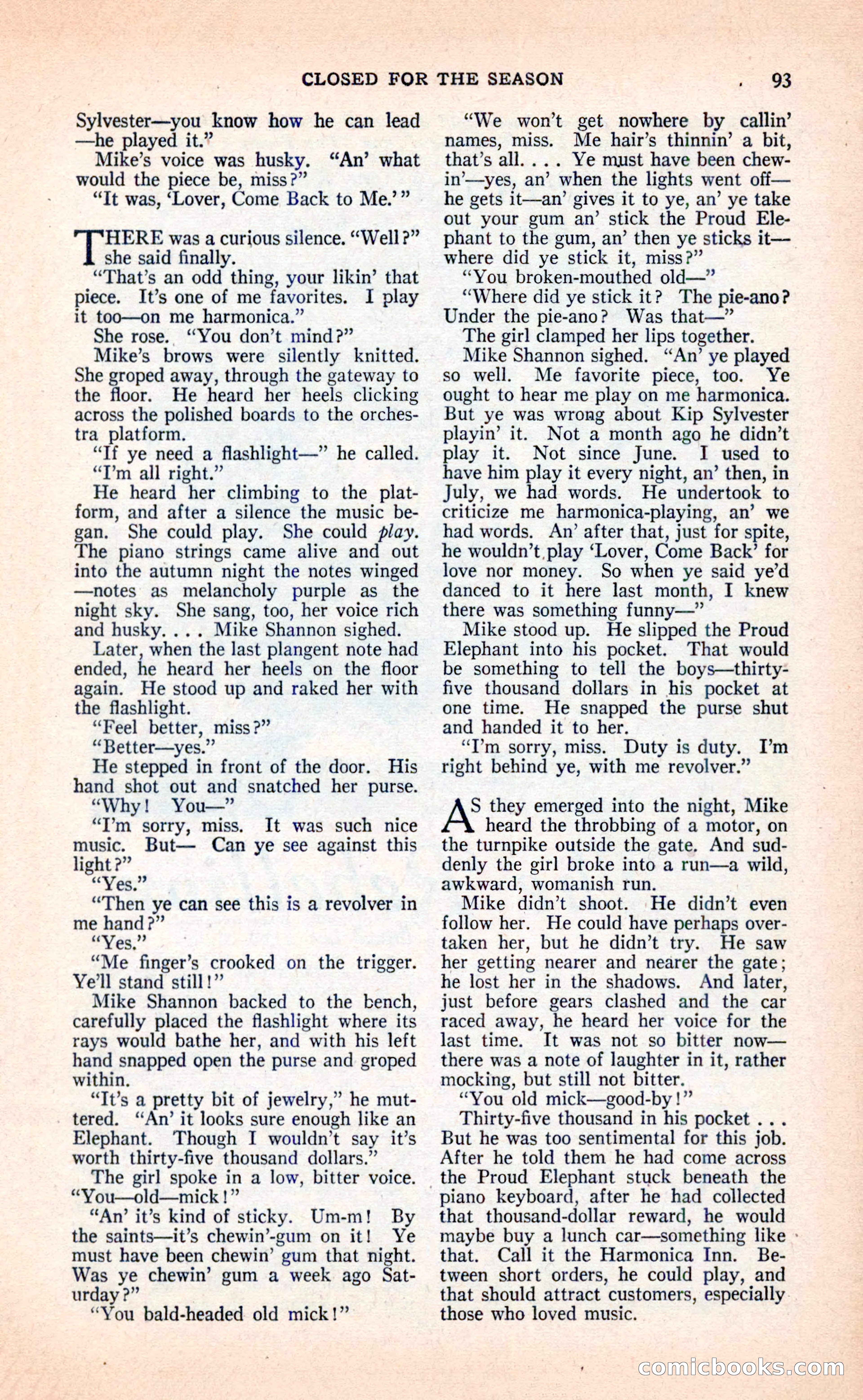 Blue Book Magazine, April 1936 — page 95 of 148