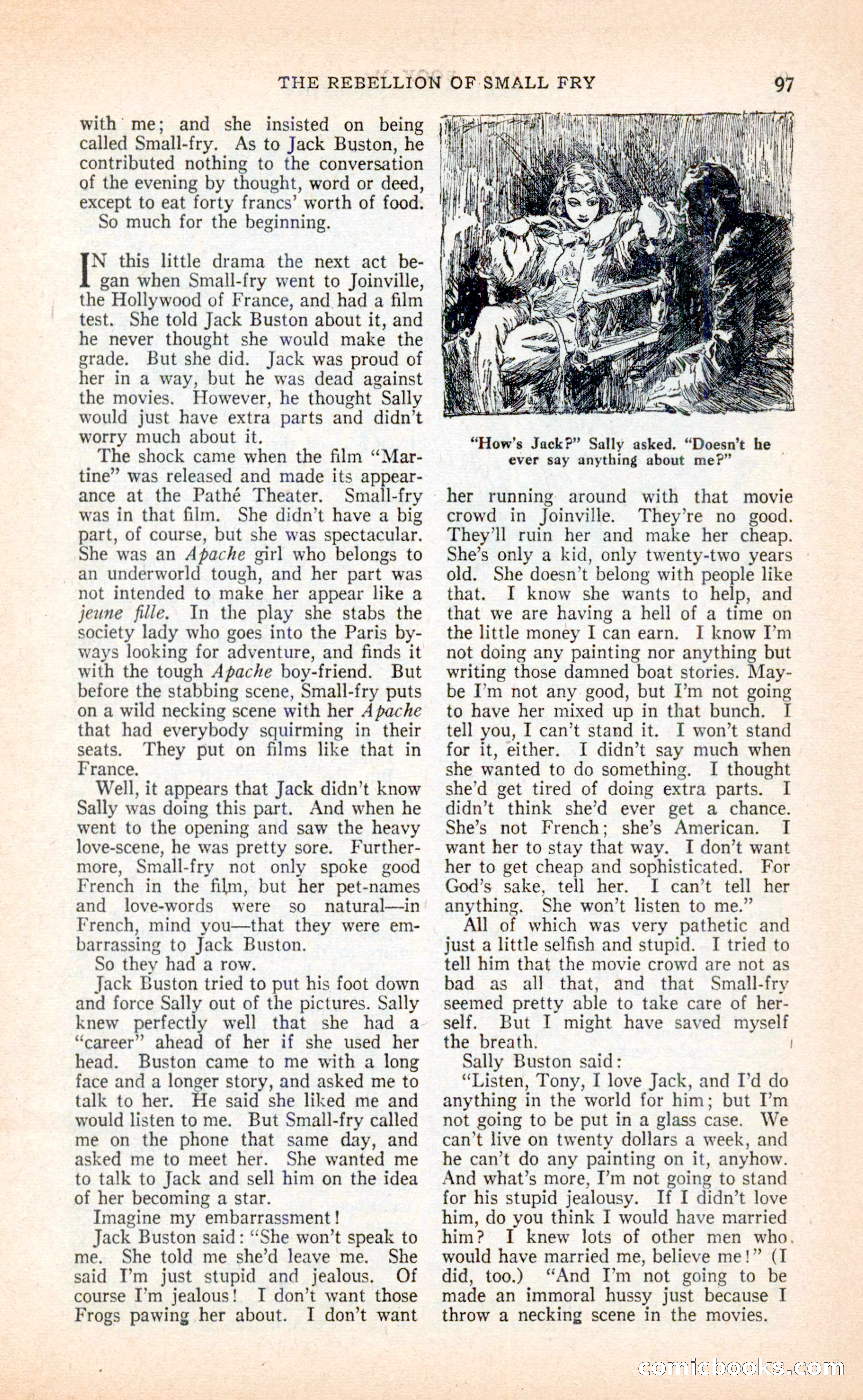 Blue Book Magazine, April 1936 — page 99 of 148