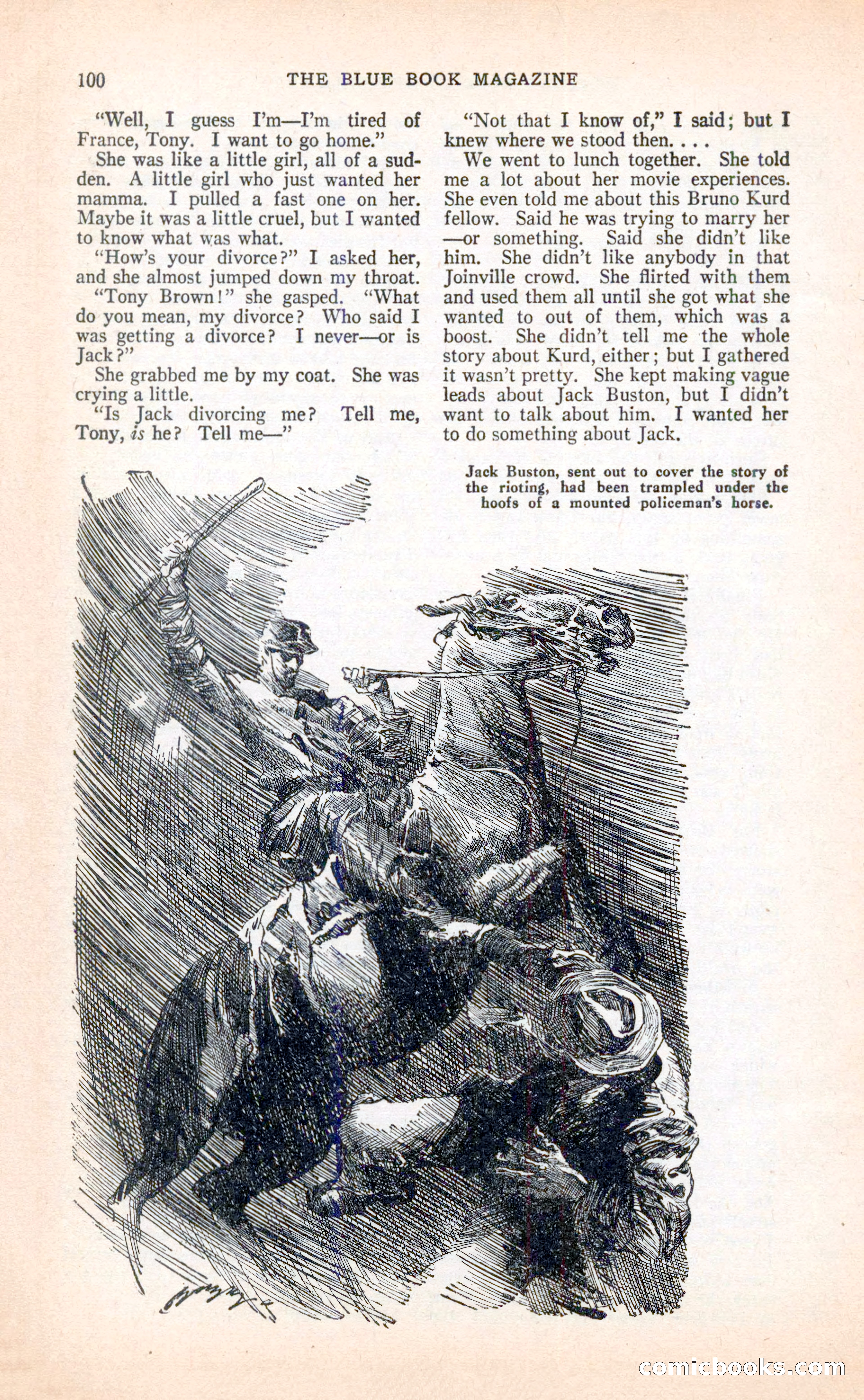 Blue Book Magazine, April 1936 — page 102 of 148