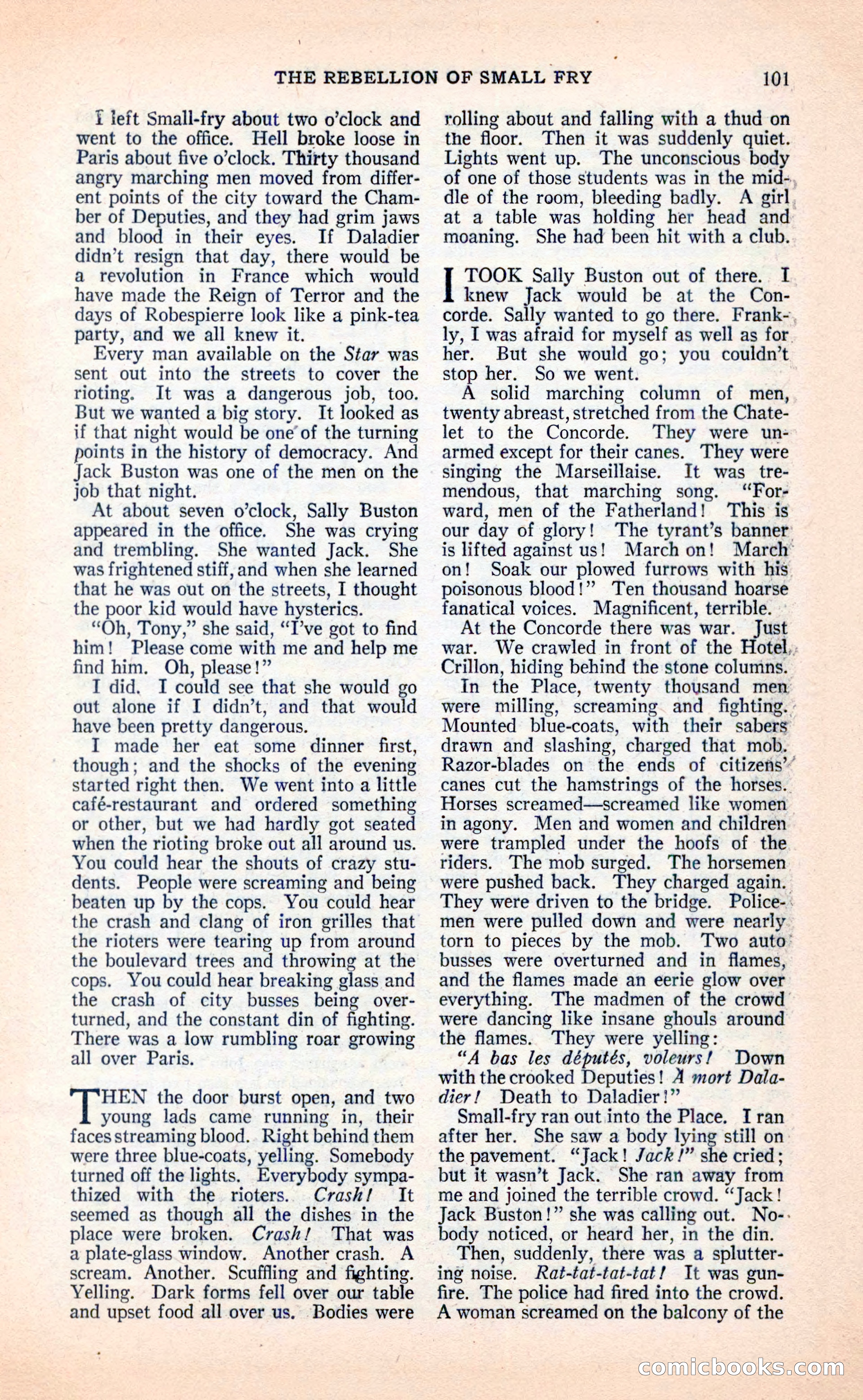Blue Book Magazine, April 1936 — page 103 of 148