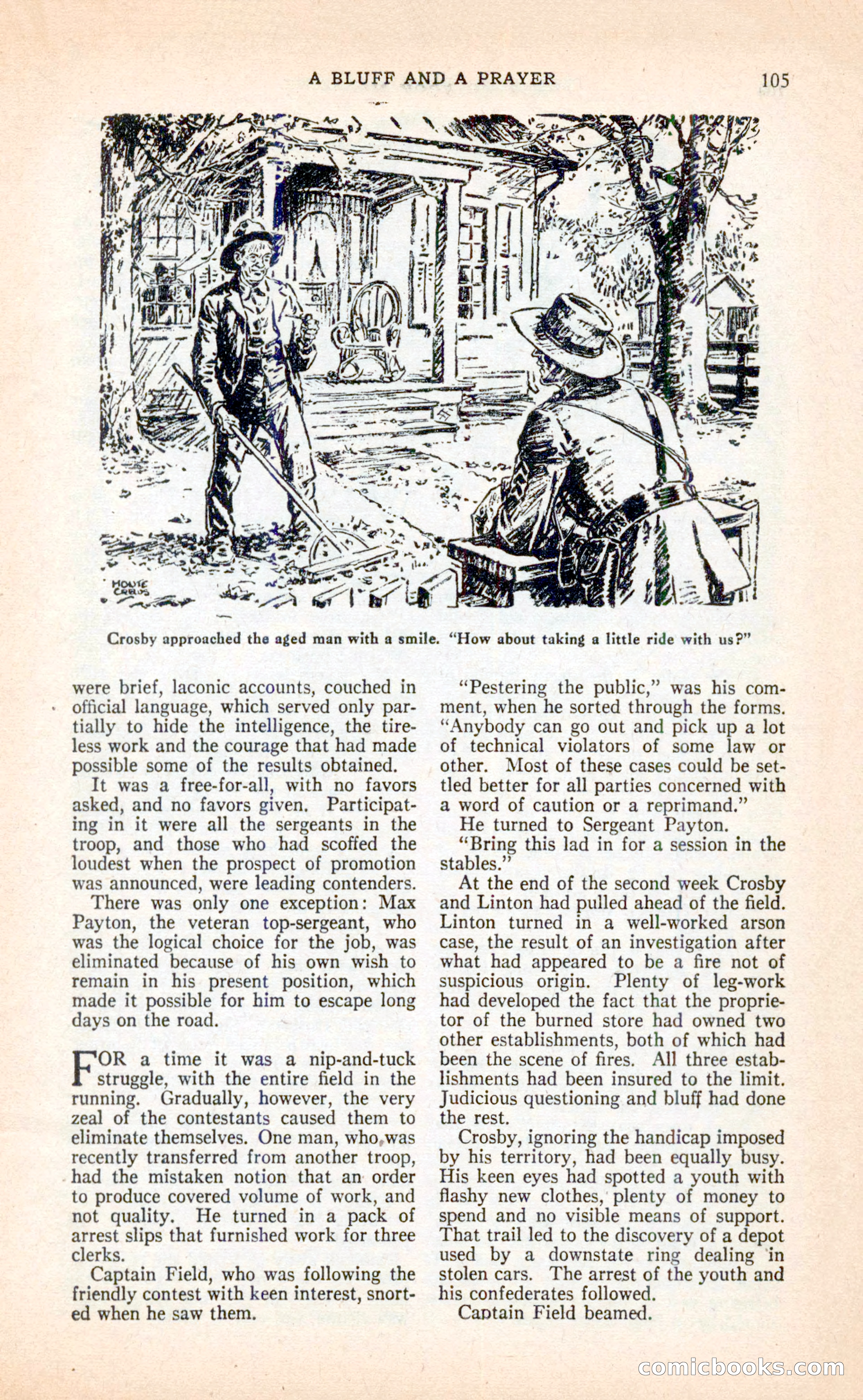 Blue Book Magazine, April 1936 — page 107 of 148