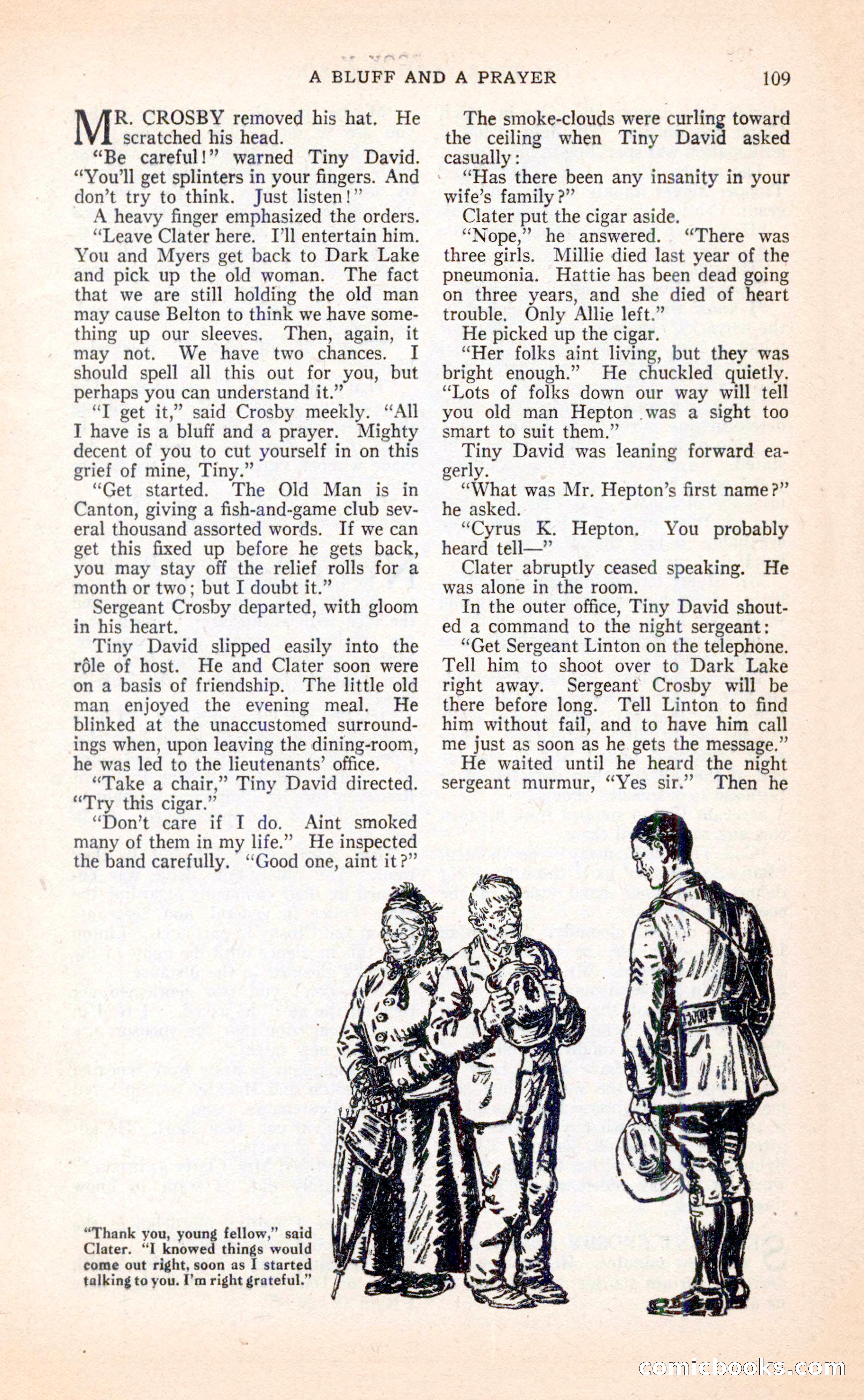 Blue Book Magazine, April 1936 — page 111 of 148