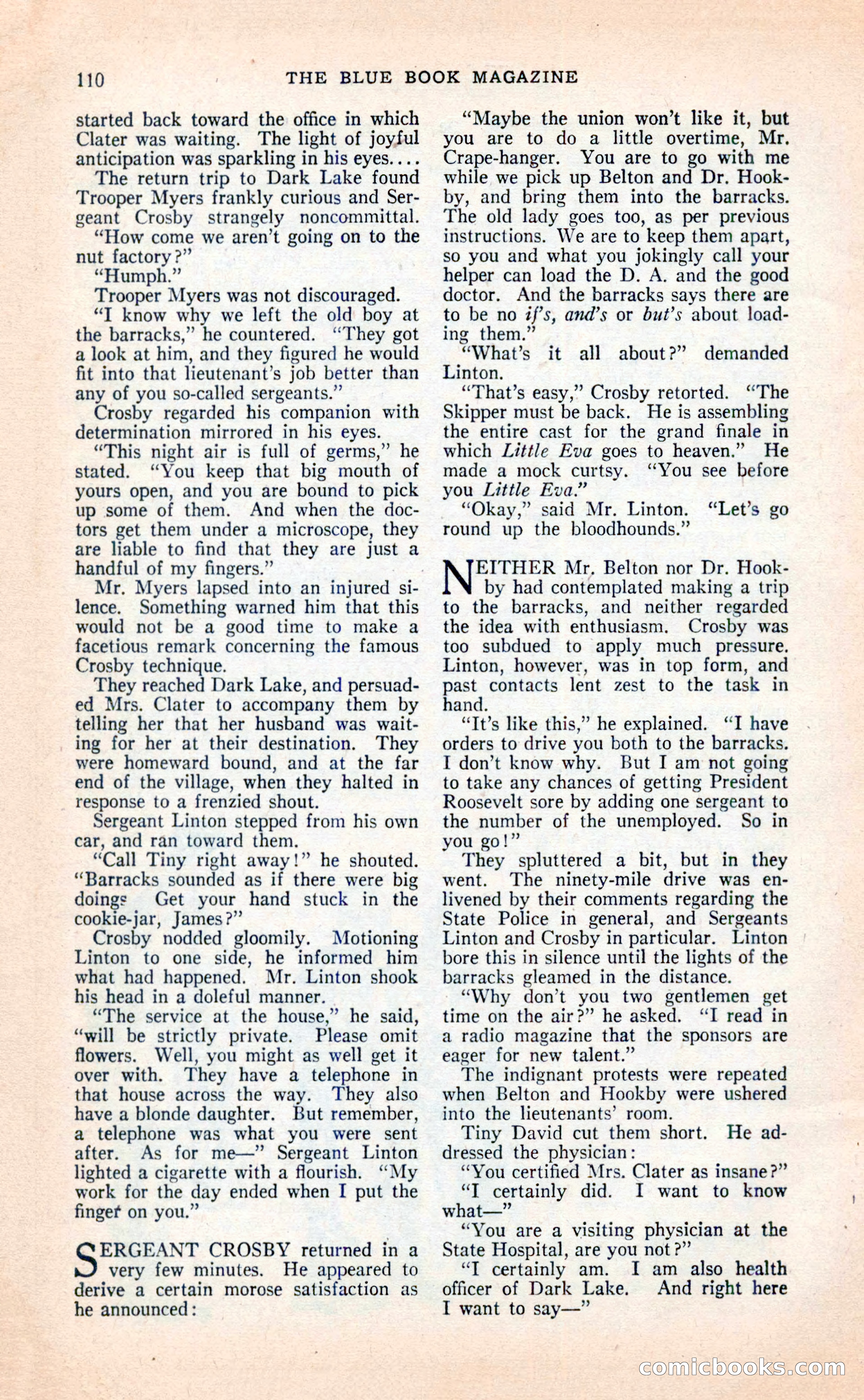 Blue Book Magazine, April 1936 — page 112 of 148