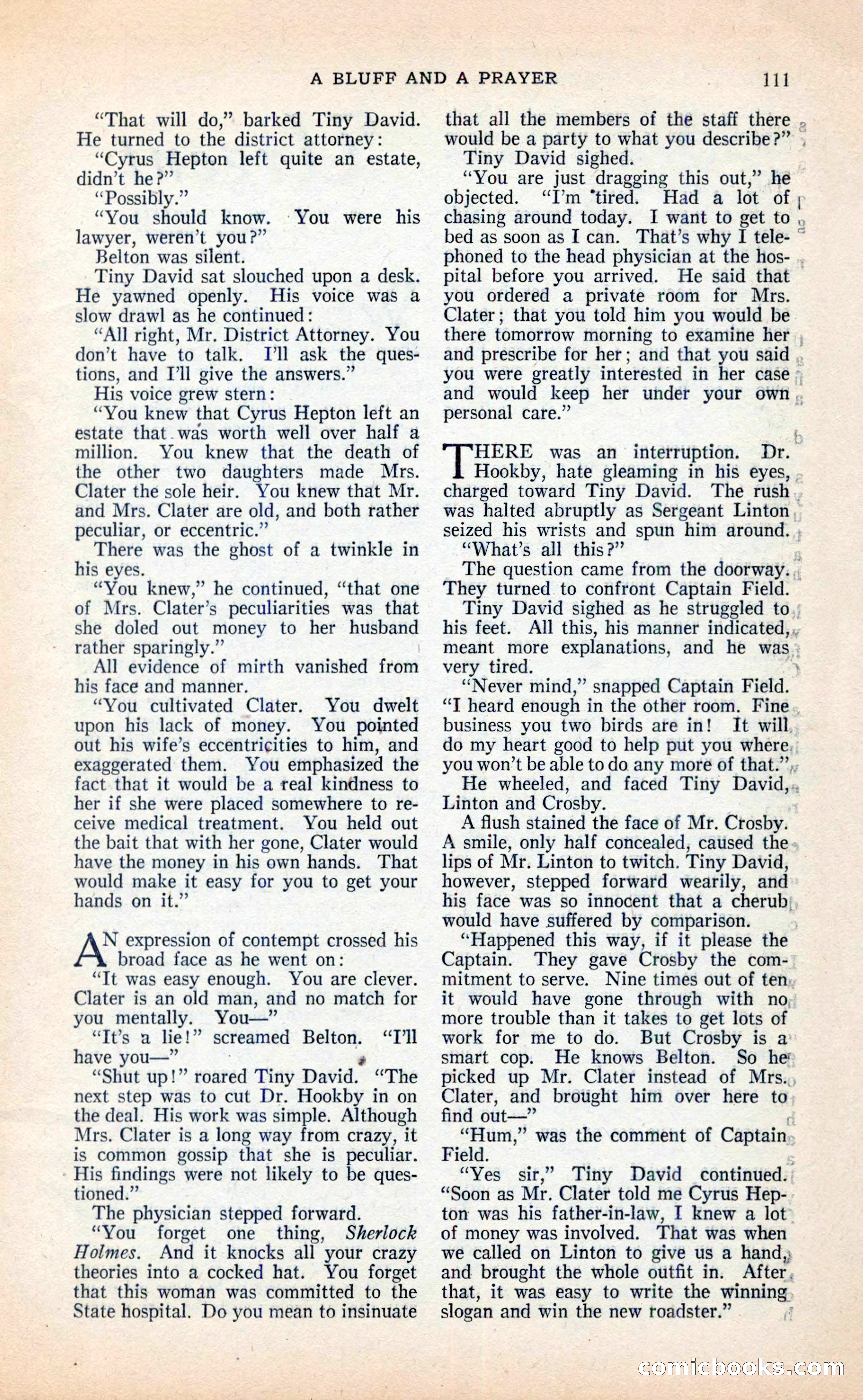 Blue Book Magazine, April 1936 — page 113 of 148