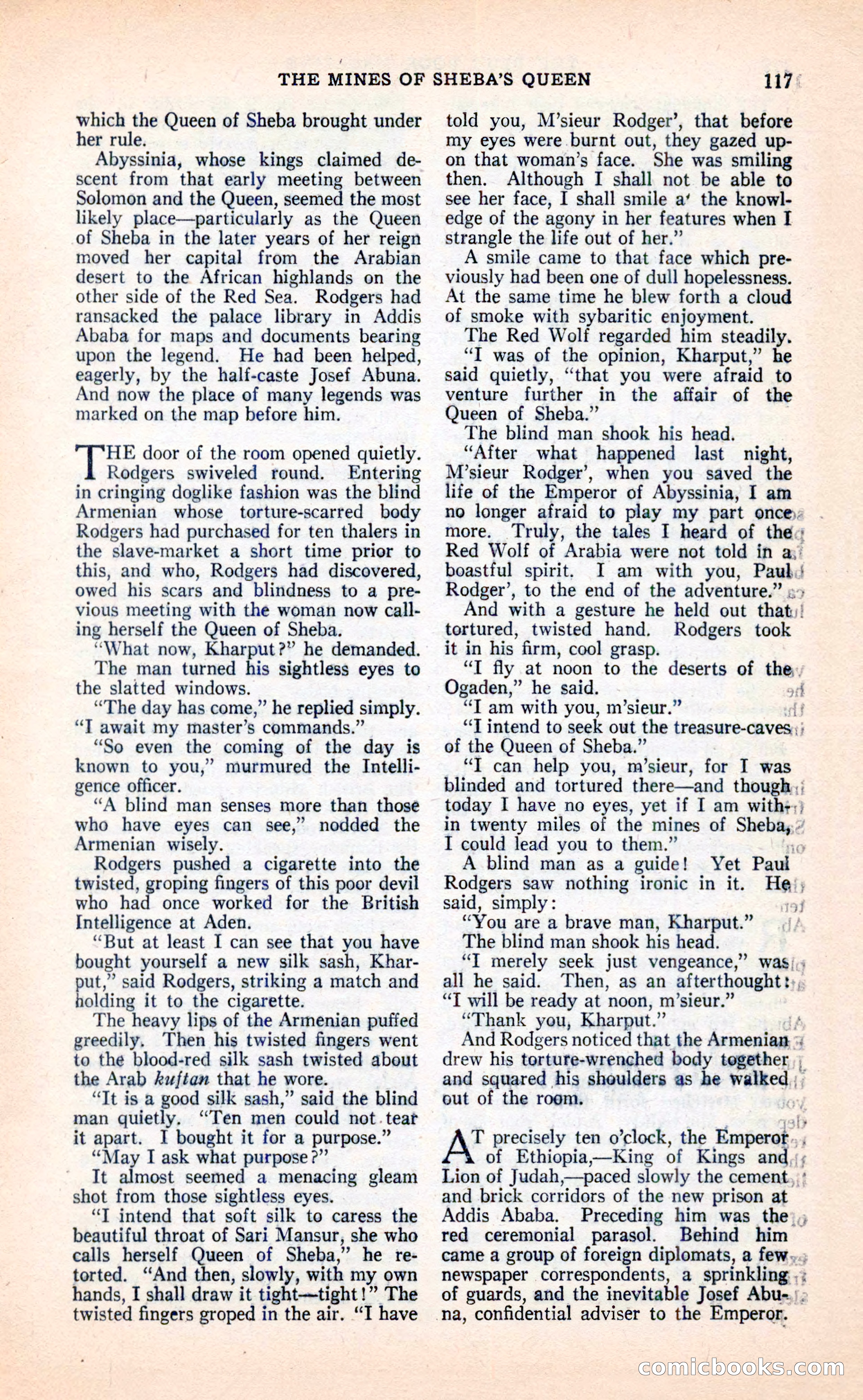 Blue Book Magazine, April 1936 — page 119 of 148