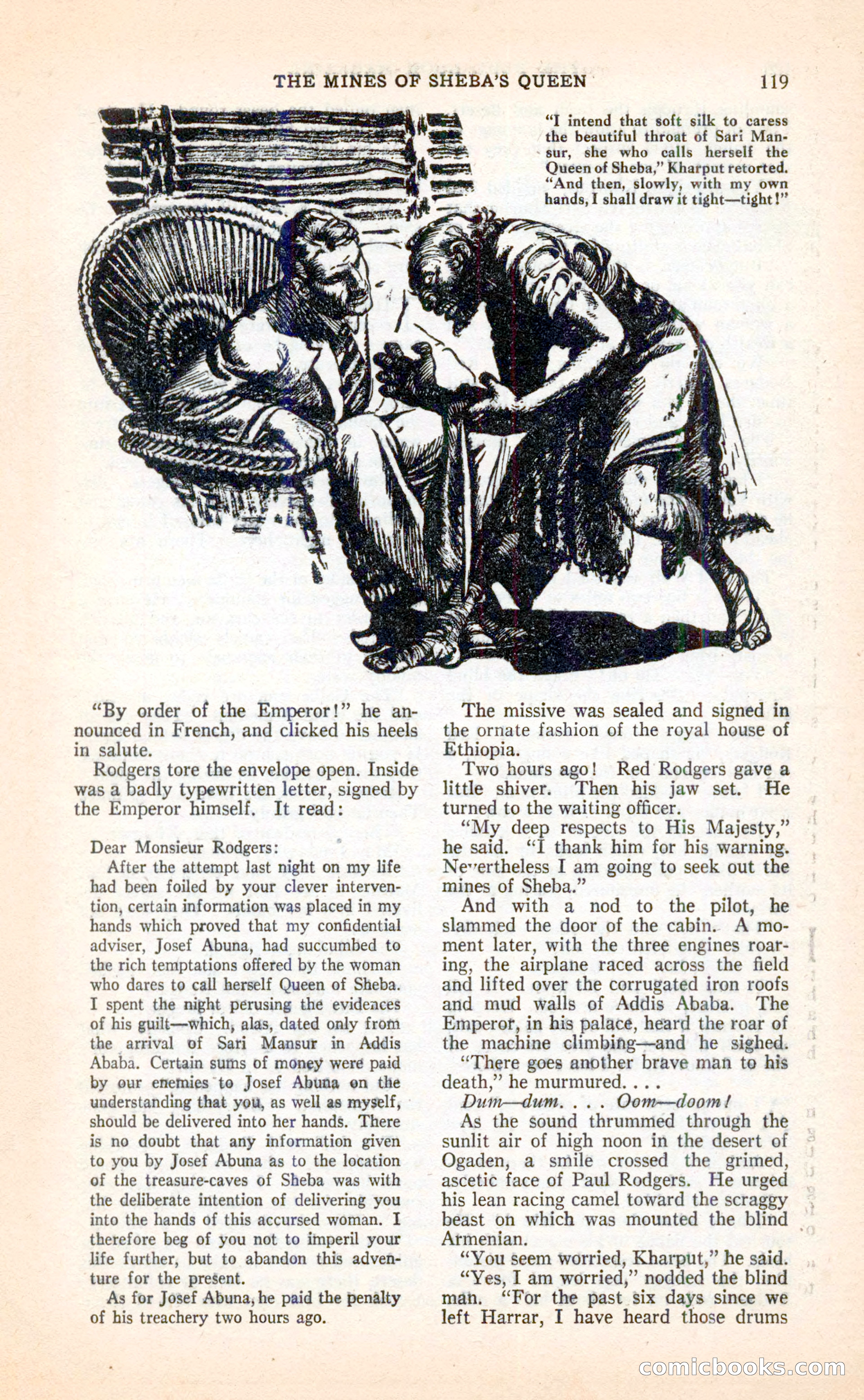 Blue Book Magazine, April 1936 — page 121 of 148