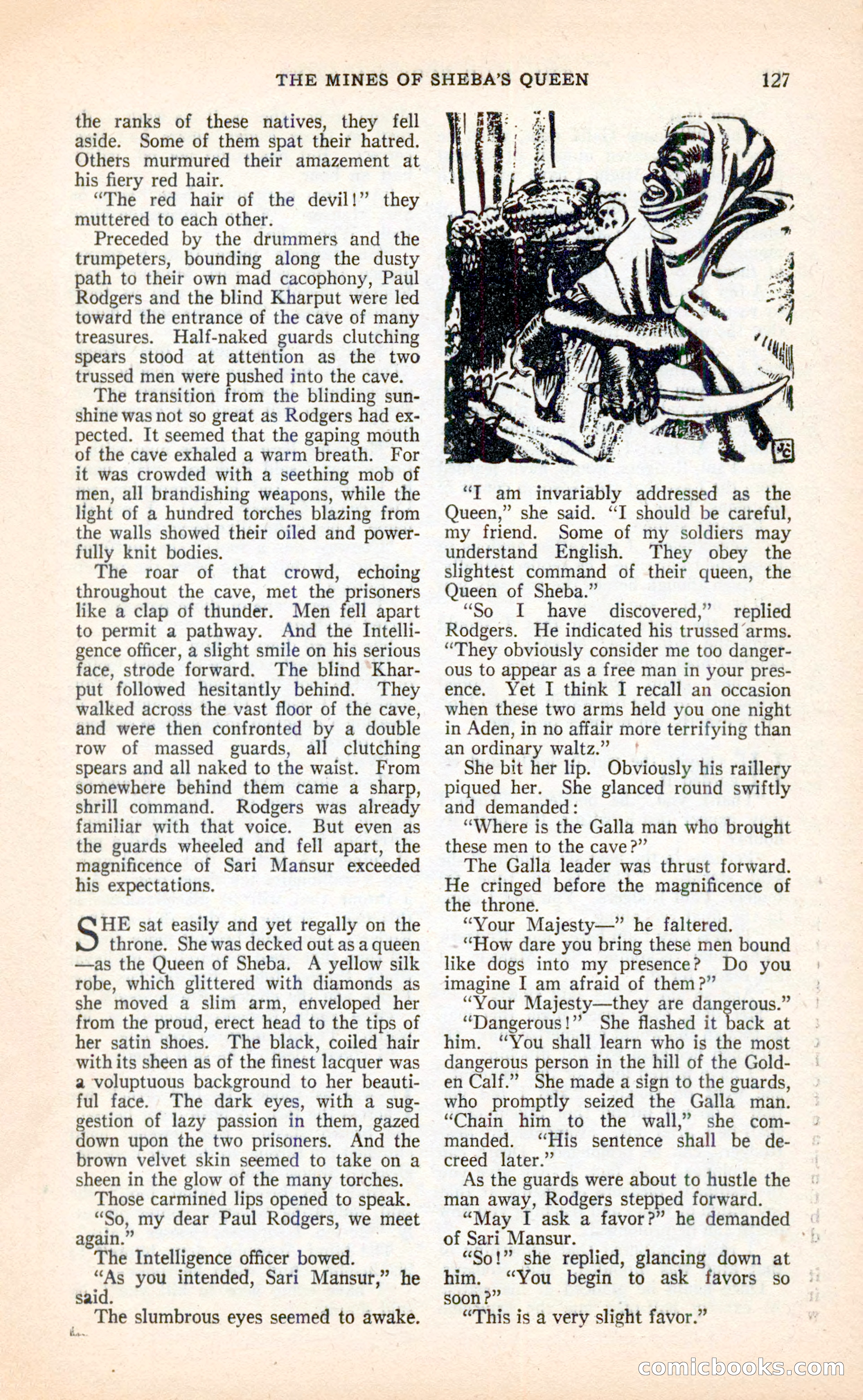 Blue Book Magazine, April 1936 — page 129 of 148