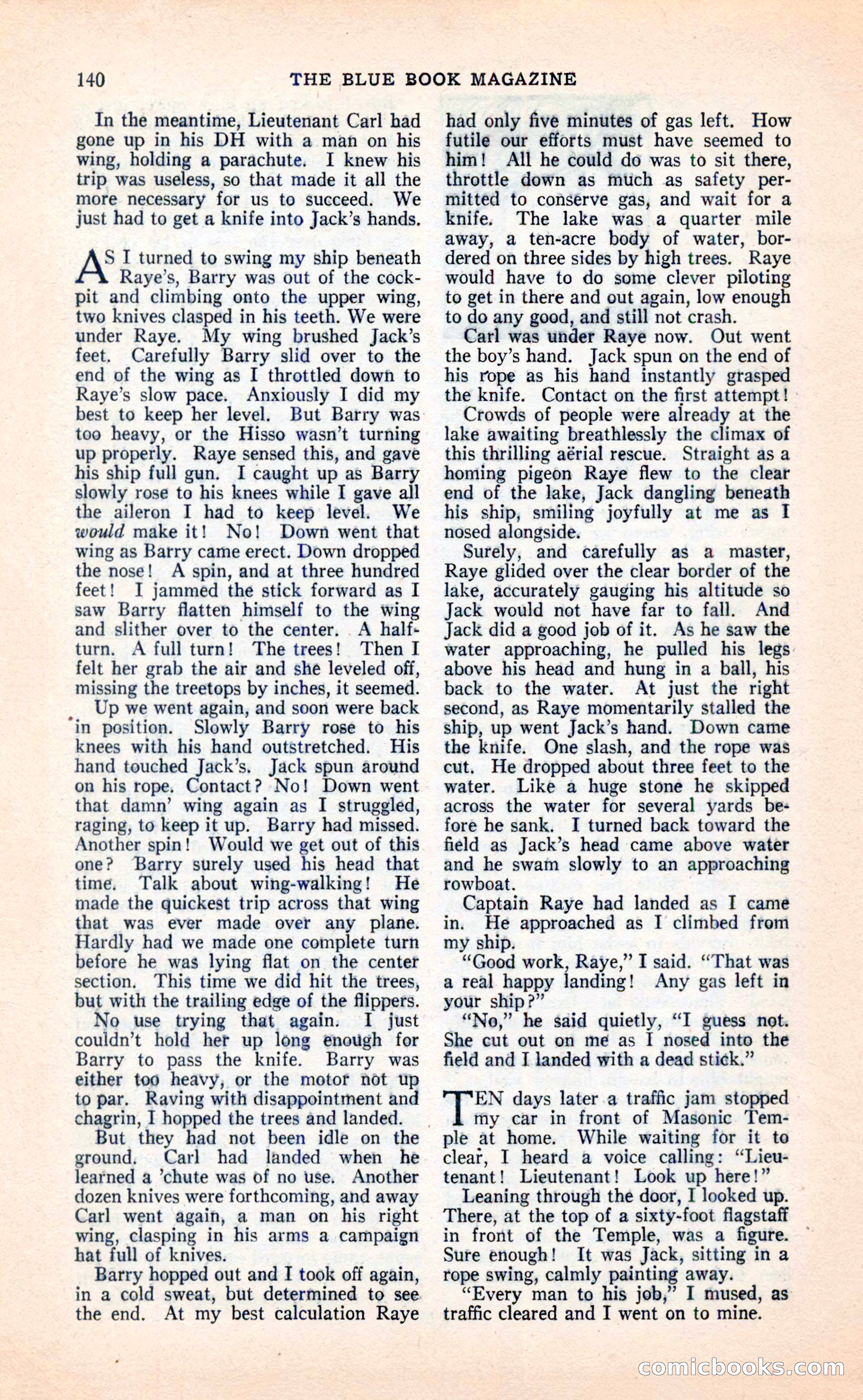 Blue Book Magazine, April 1936 — page 142 of 148