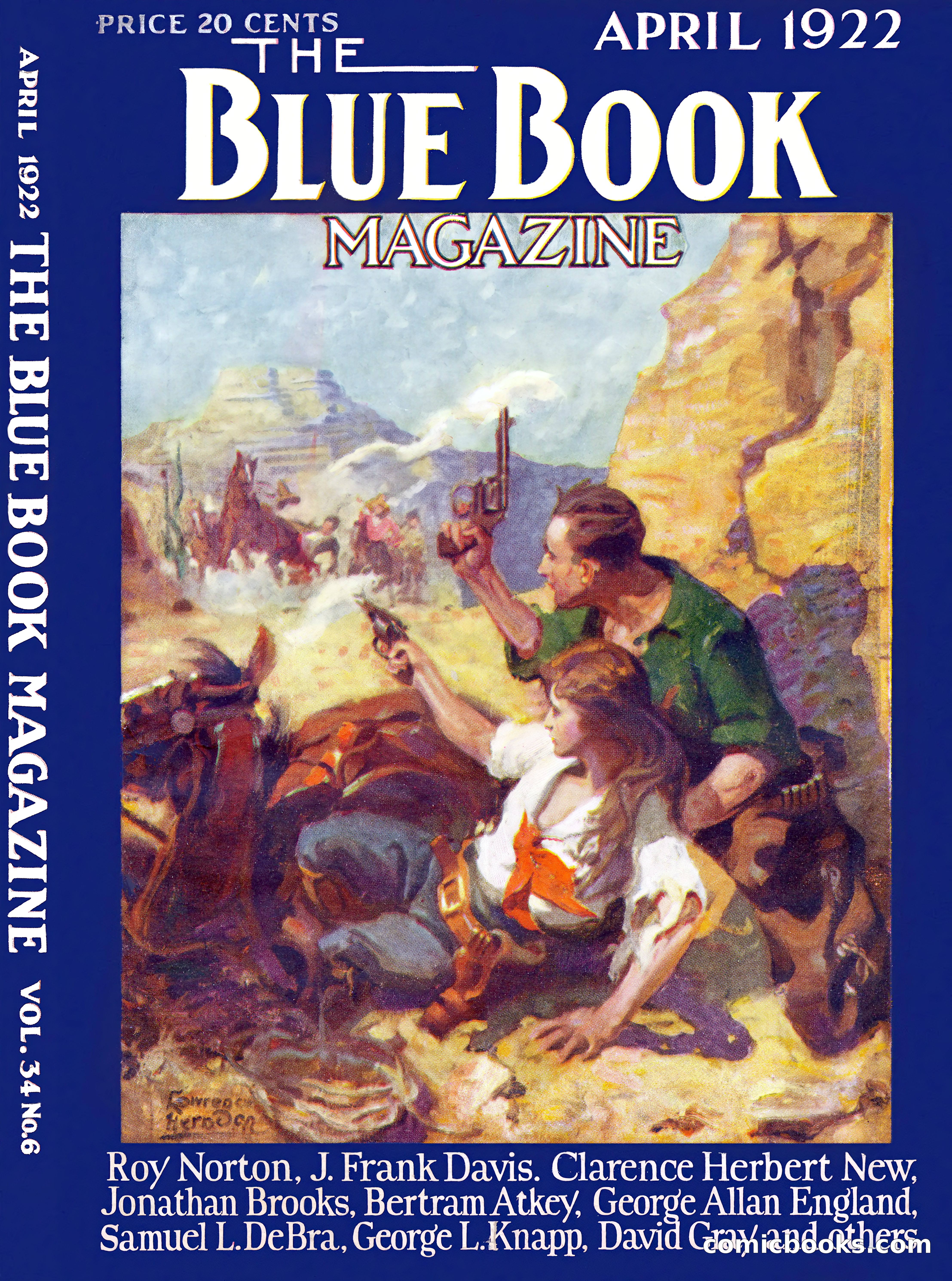 The Blue Book Magazine, April 1922