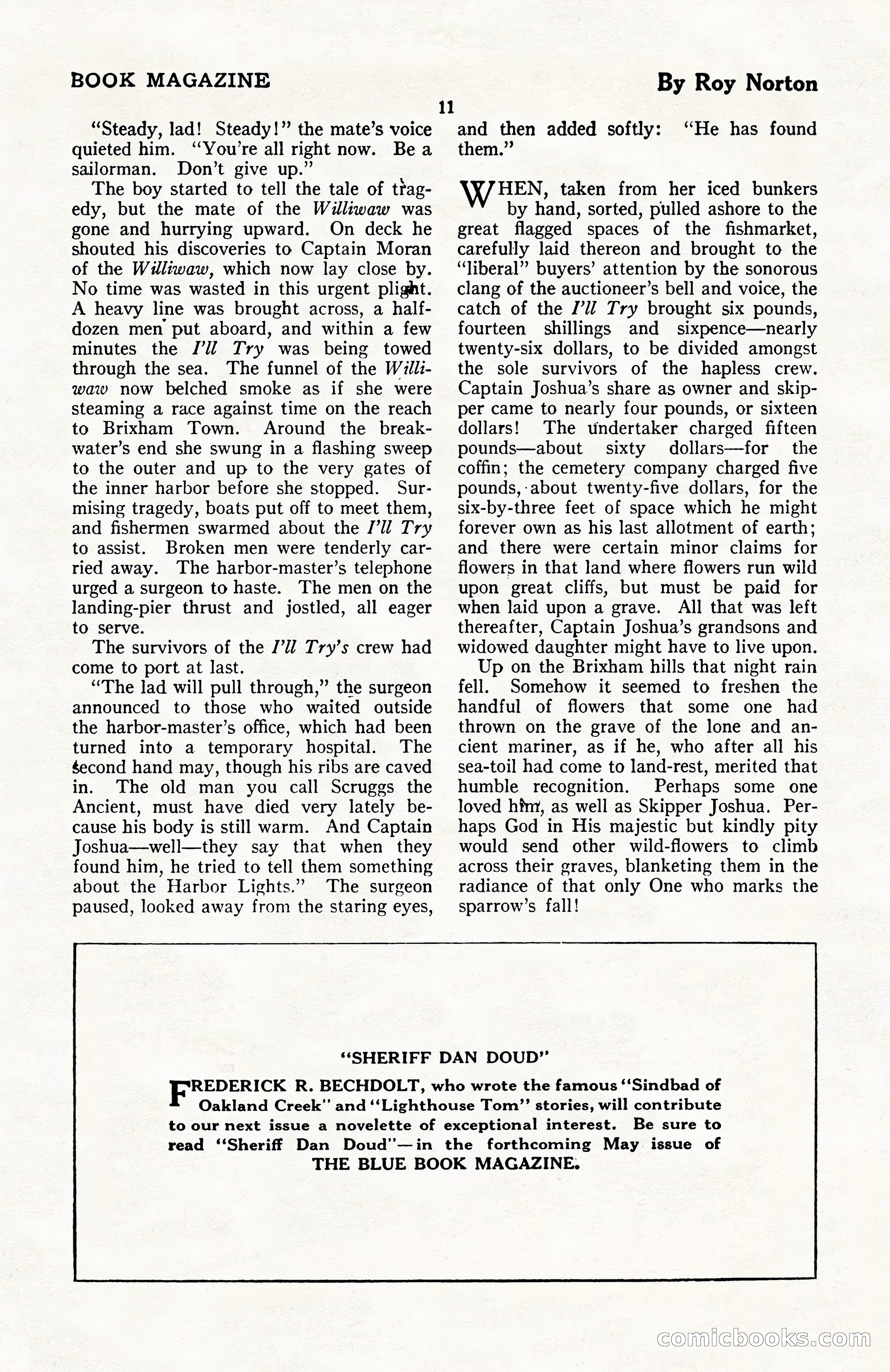The Blue Book Magazine, April 1922 — page 17 of 212