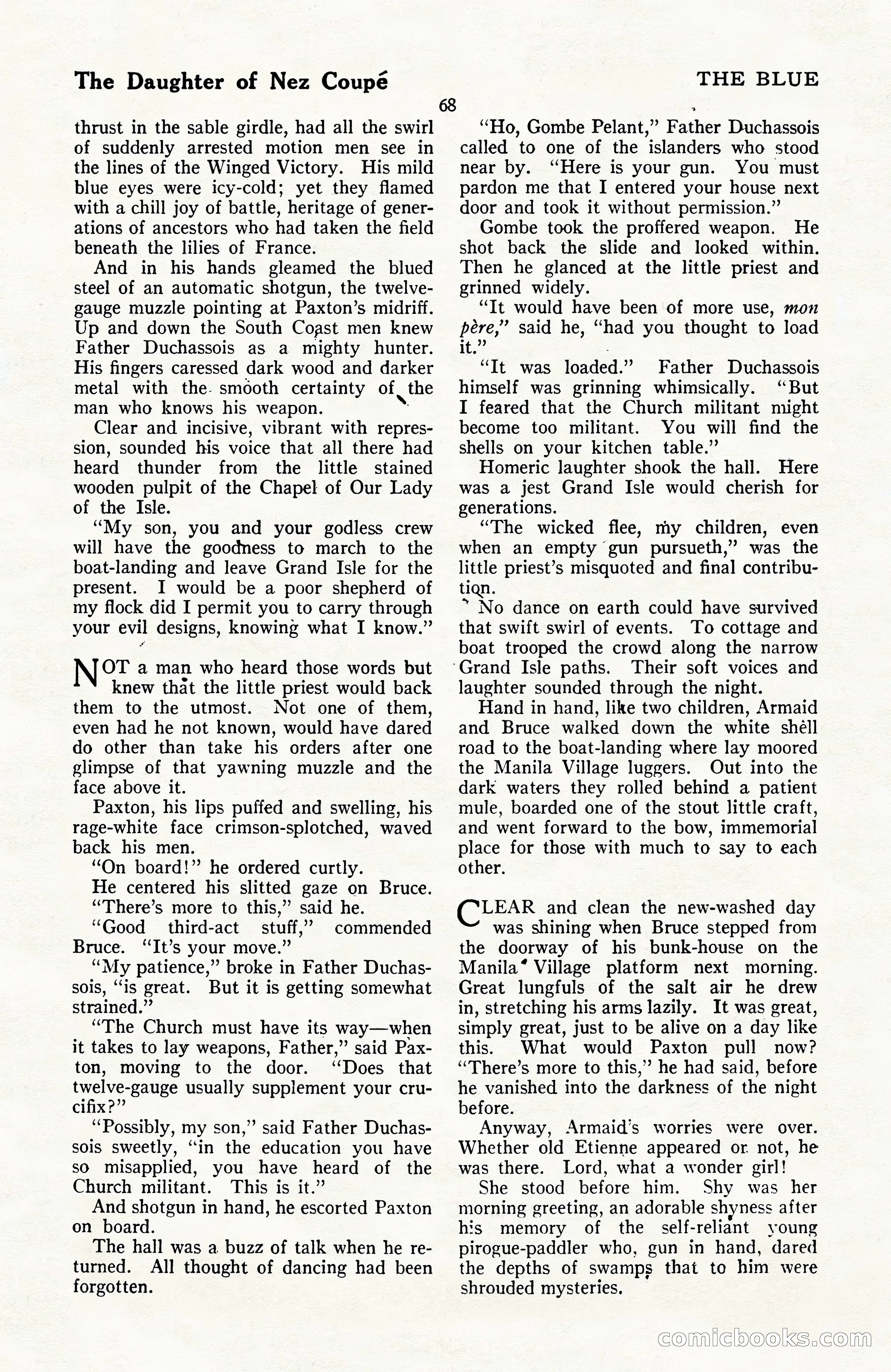 The Blue Book Magazine, April 1922 — page 74 of 212