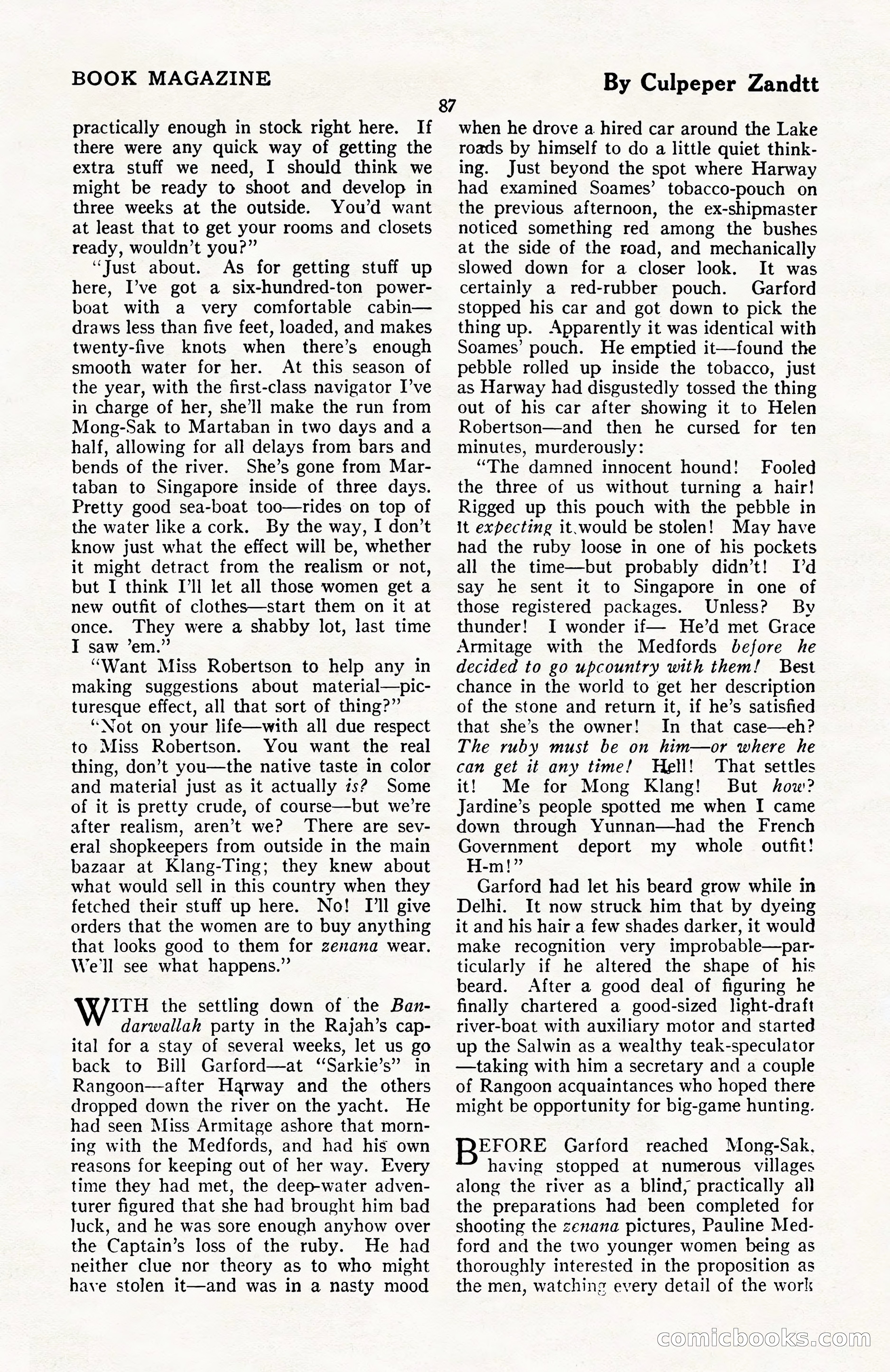 The Blue Book Magazine, April 1922 — page 93 of 212