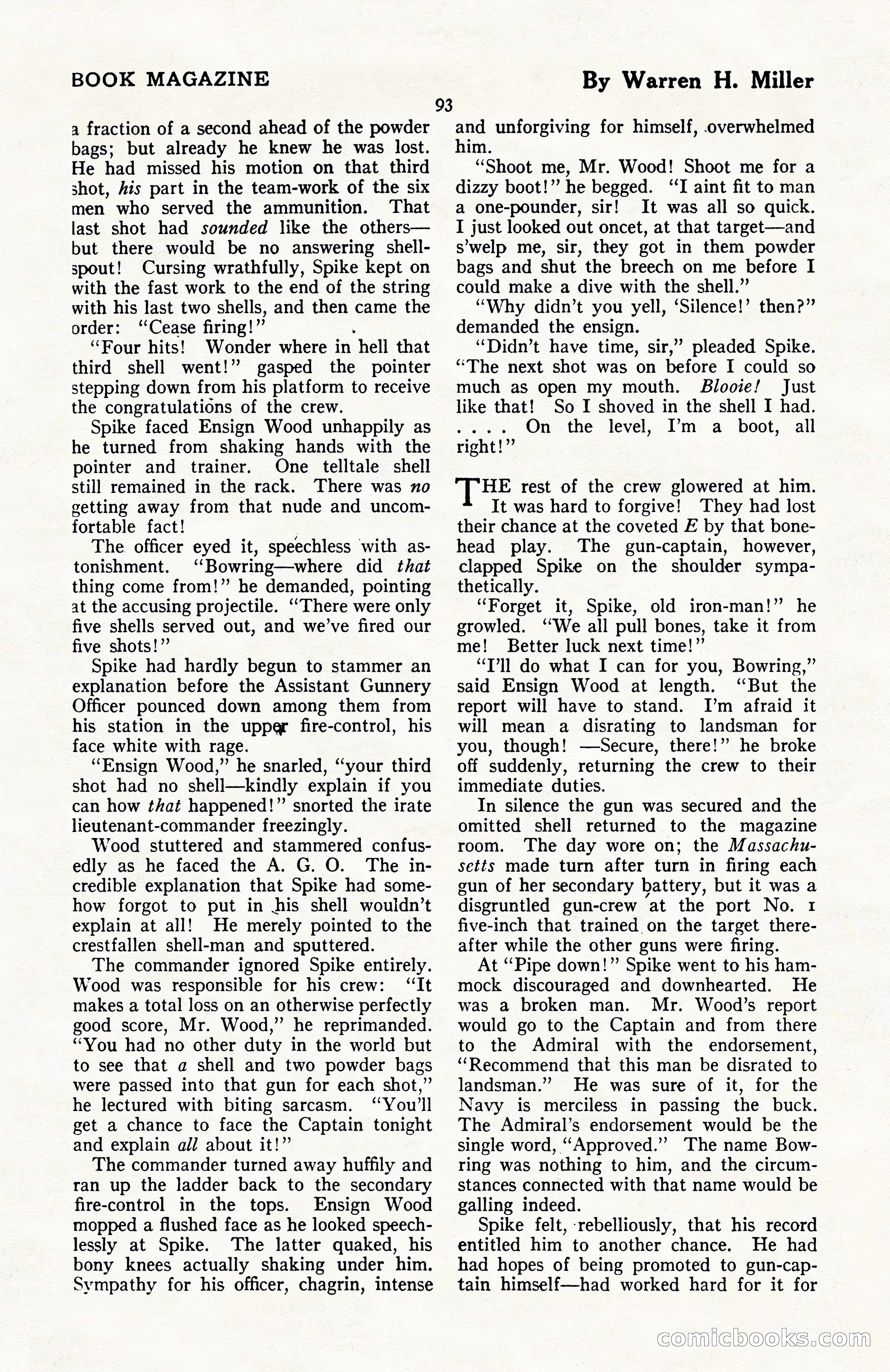 The Blue Book Magazine, April 1922 — page 99 of 212
