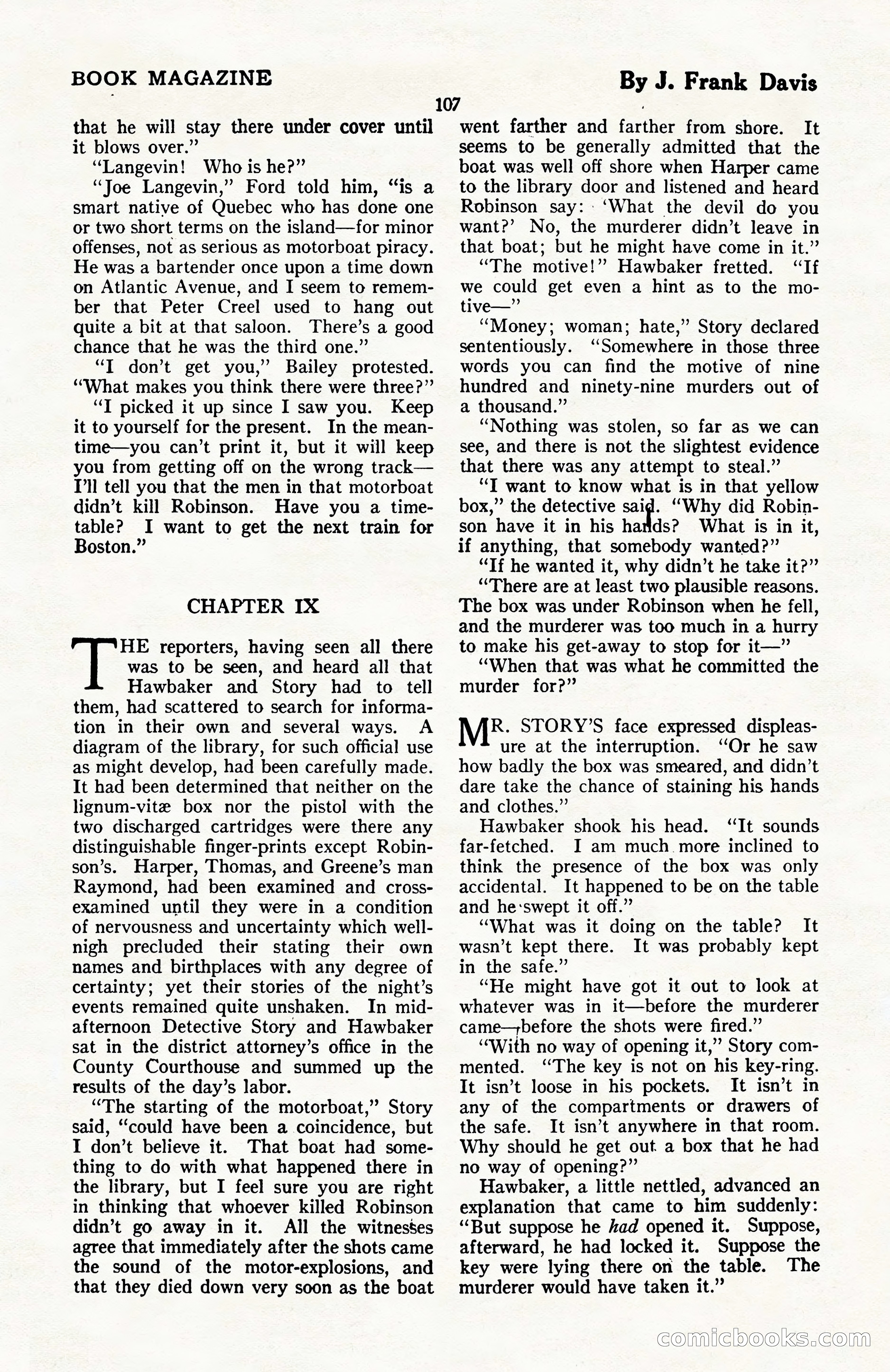 The Blue Book Magazine, April 1922 — page 113 of 212