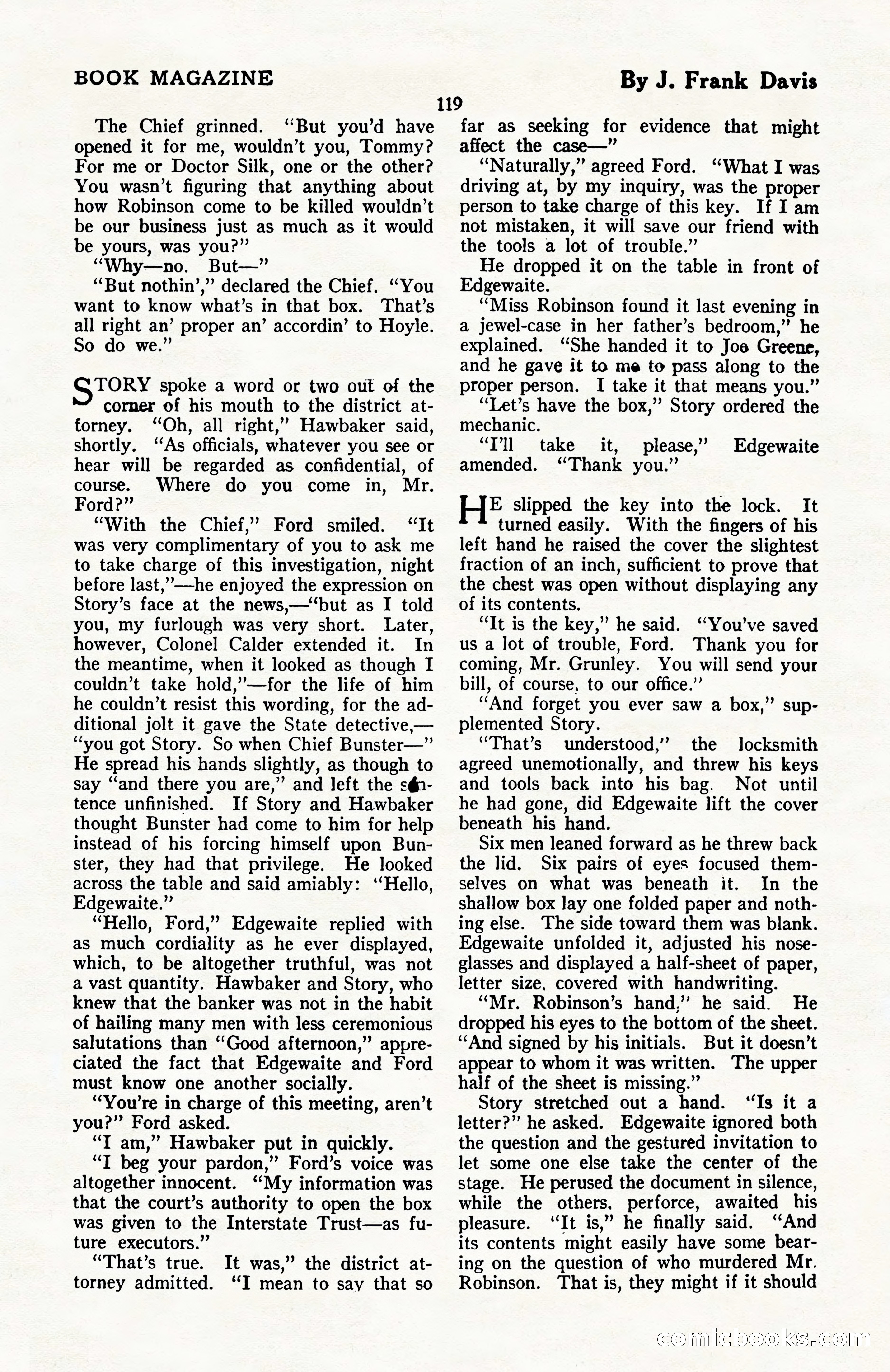 The Blue Book Magazine, April 1922 — page 125 of 212