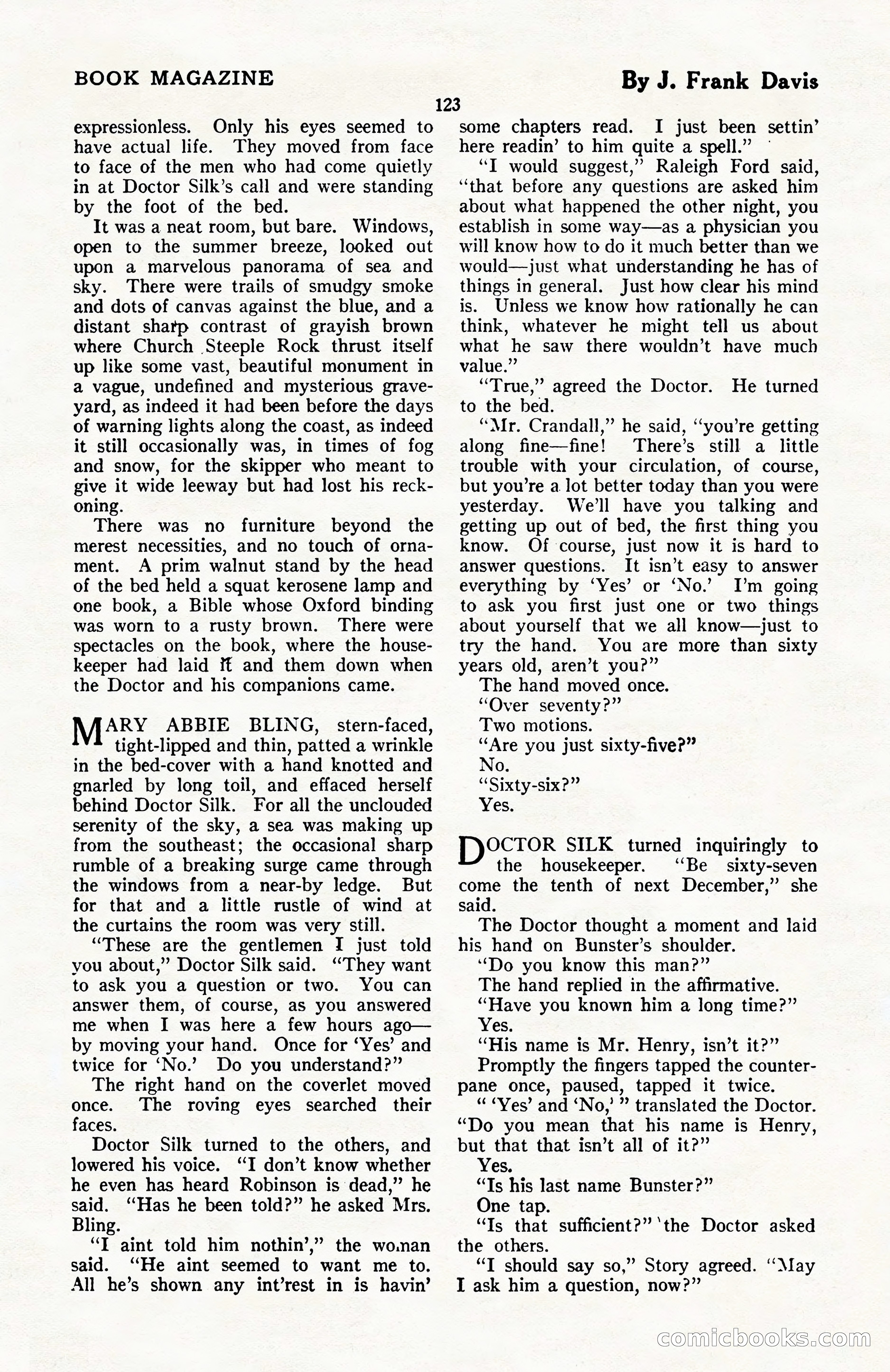 The Blue Book Magazine, April 1922 — page 129 of 212