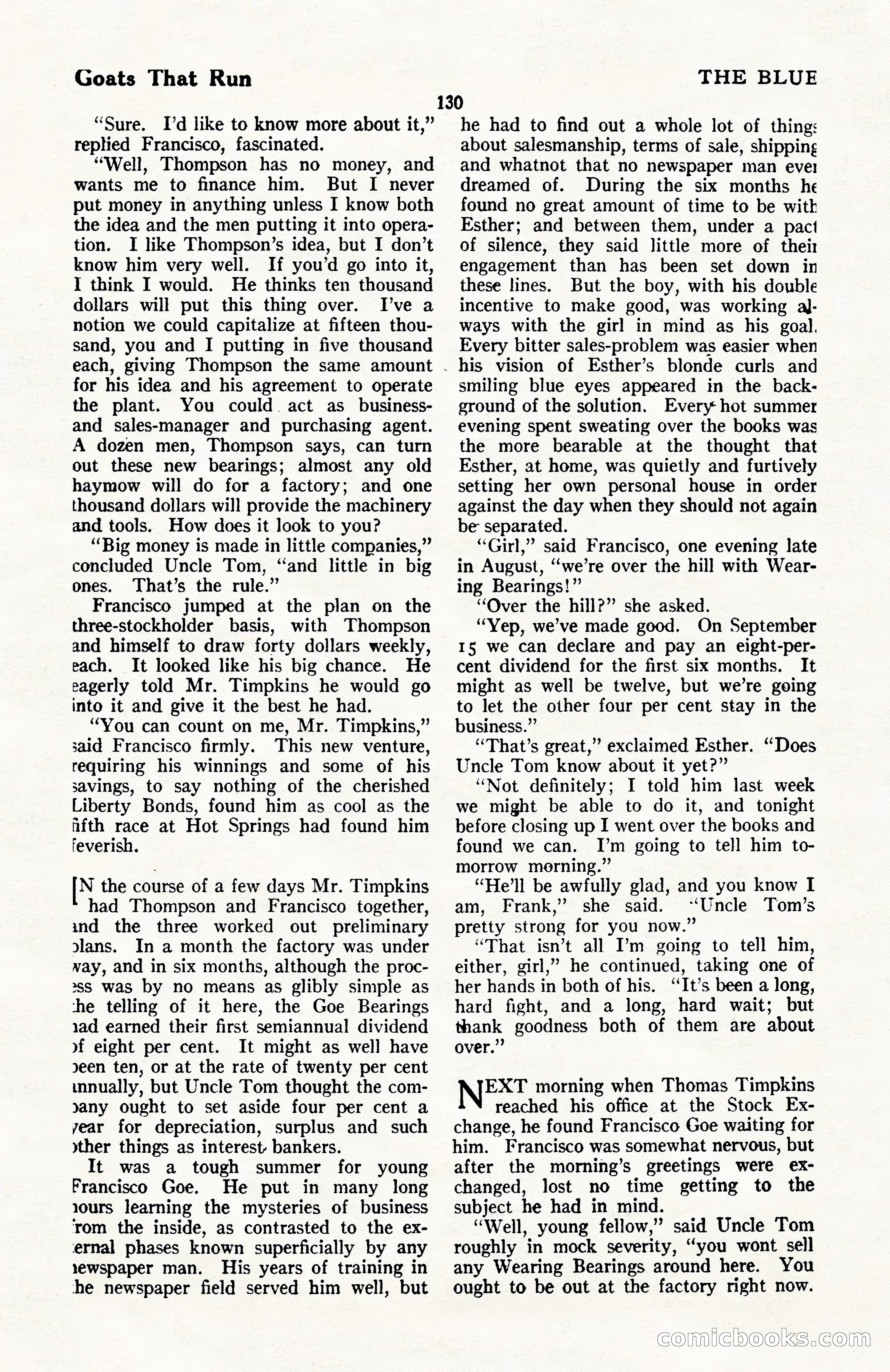 The Blue Book Magazine, April 1922 — page 136 of 212