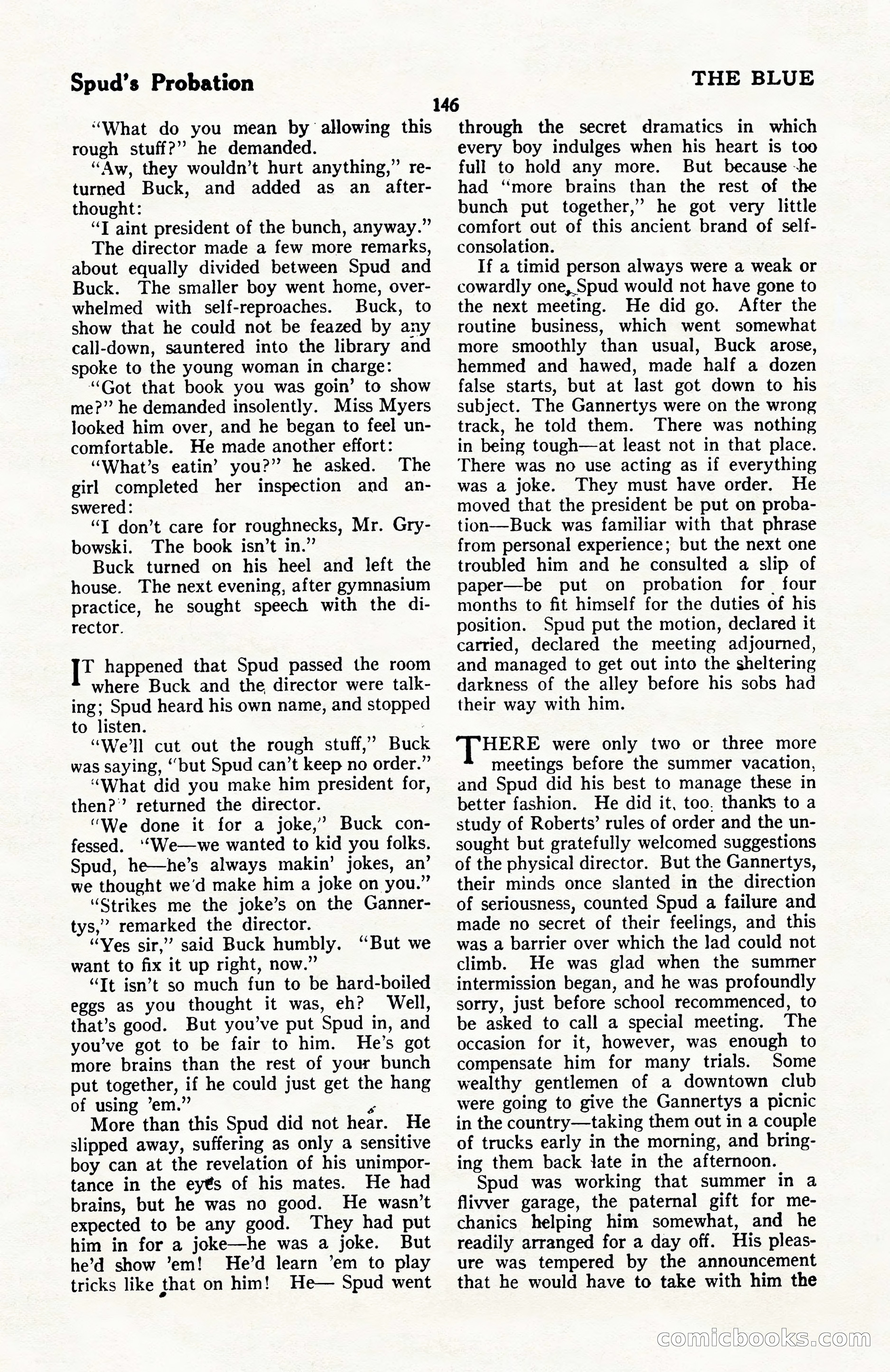 The Blue Book Magazine, April 1922 — page 152 of 212