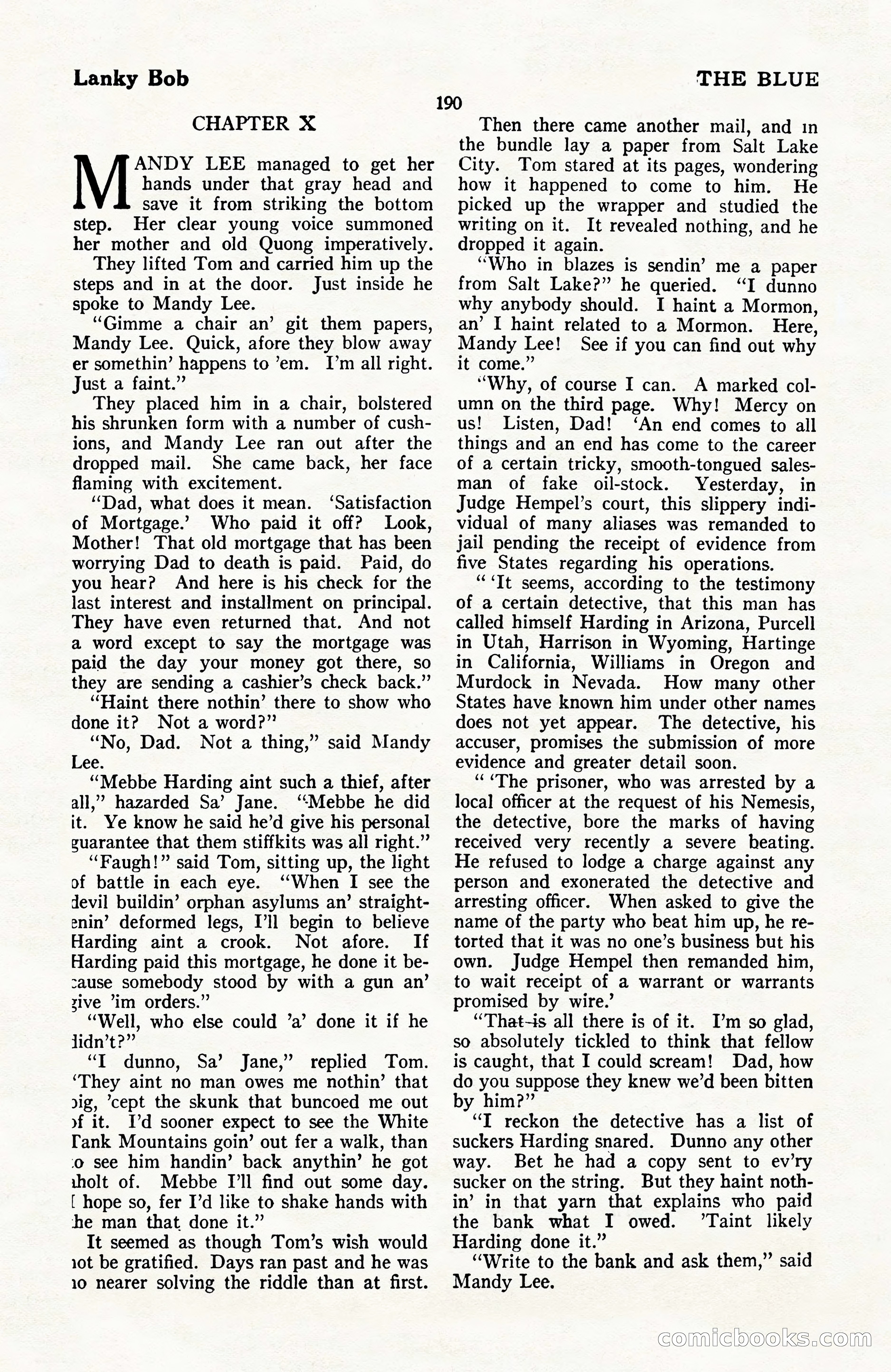 The Blue Book Magazine, April 1922 — page 196 of 212