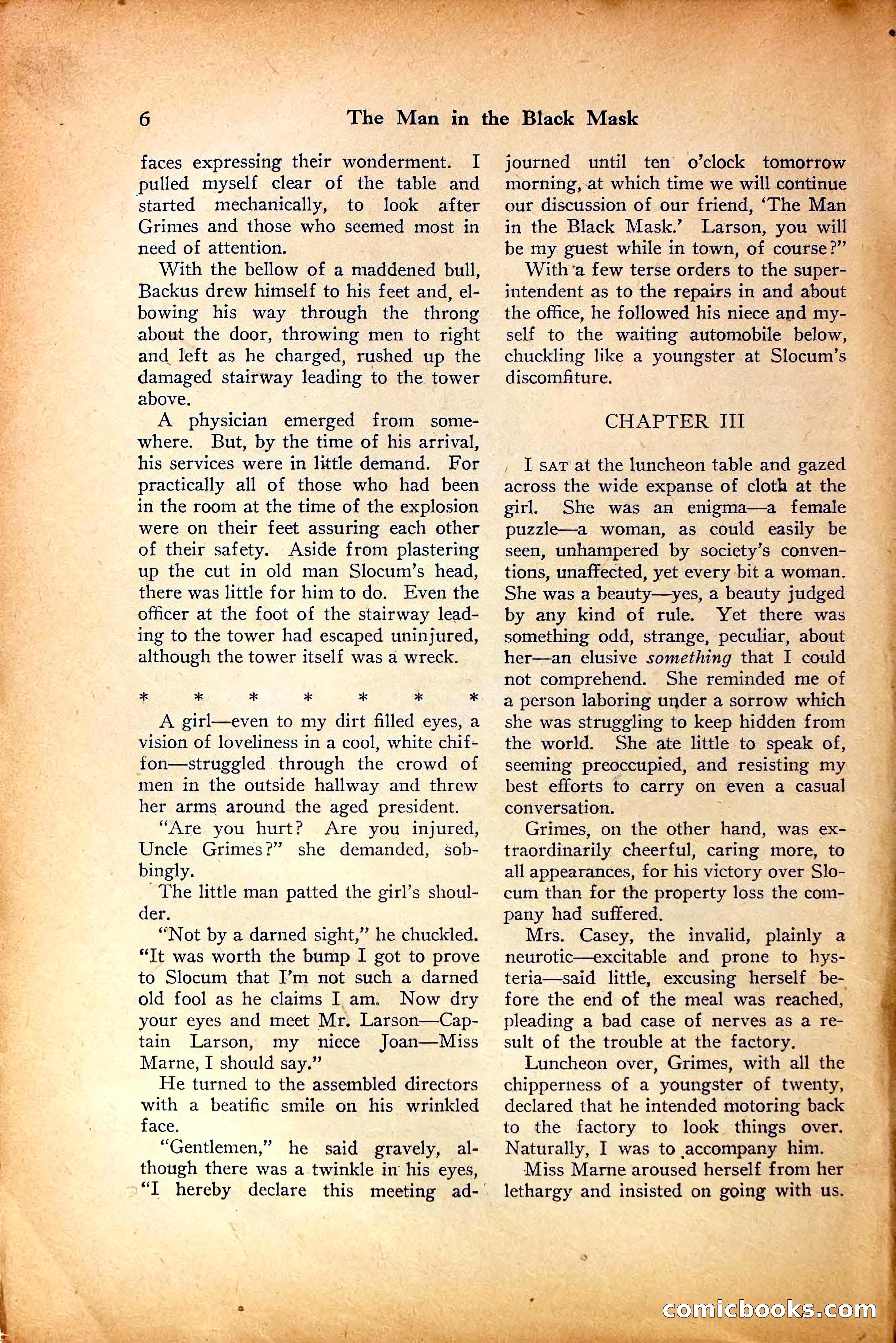The Black Mask — page 8 of 136
