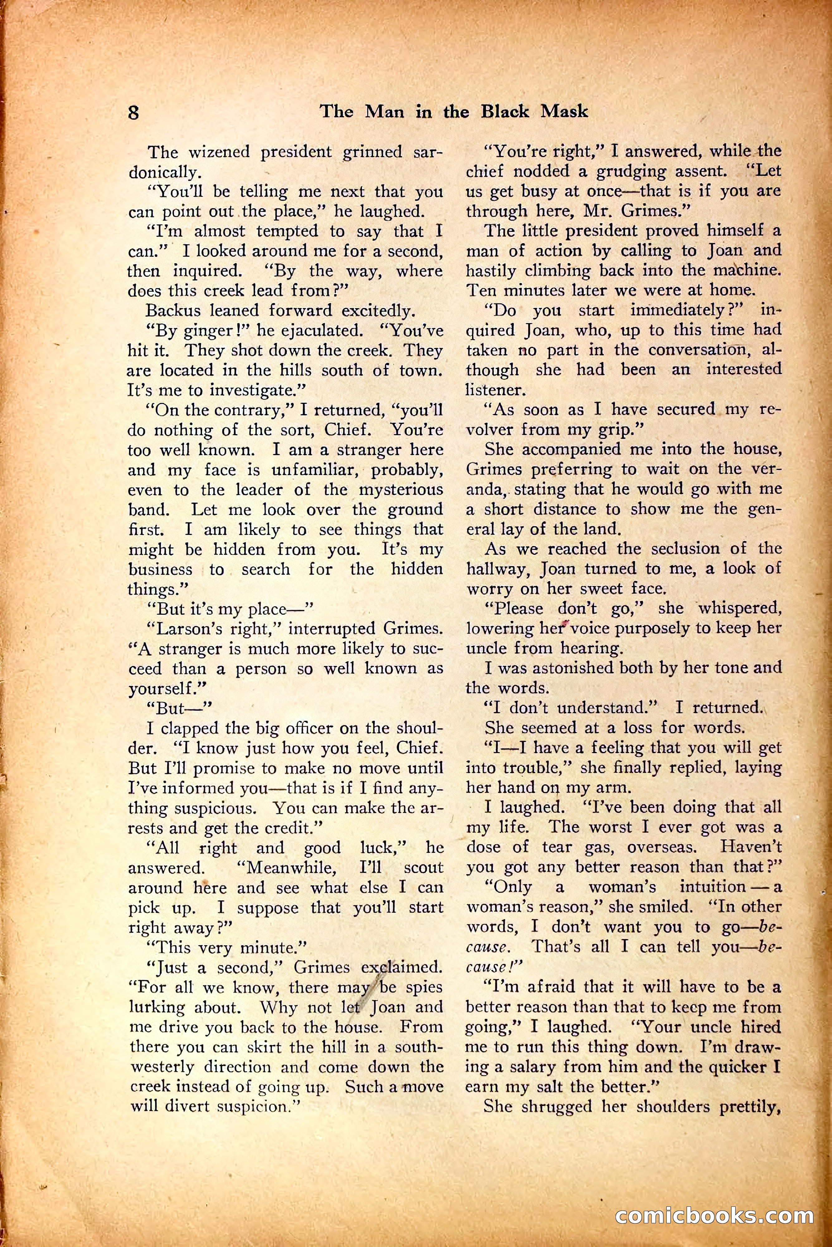 The Black Mask — page 10 of 136