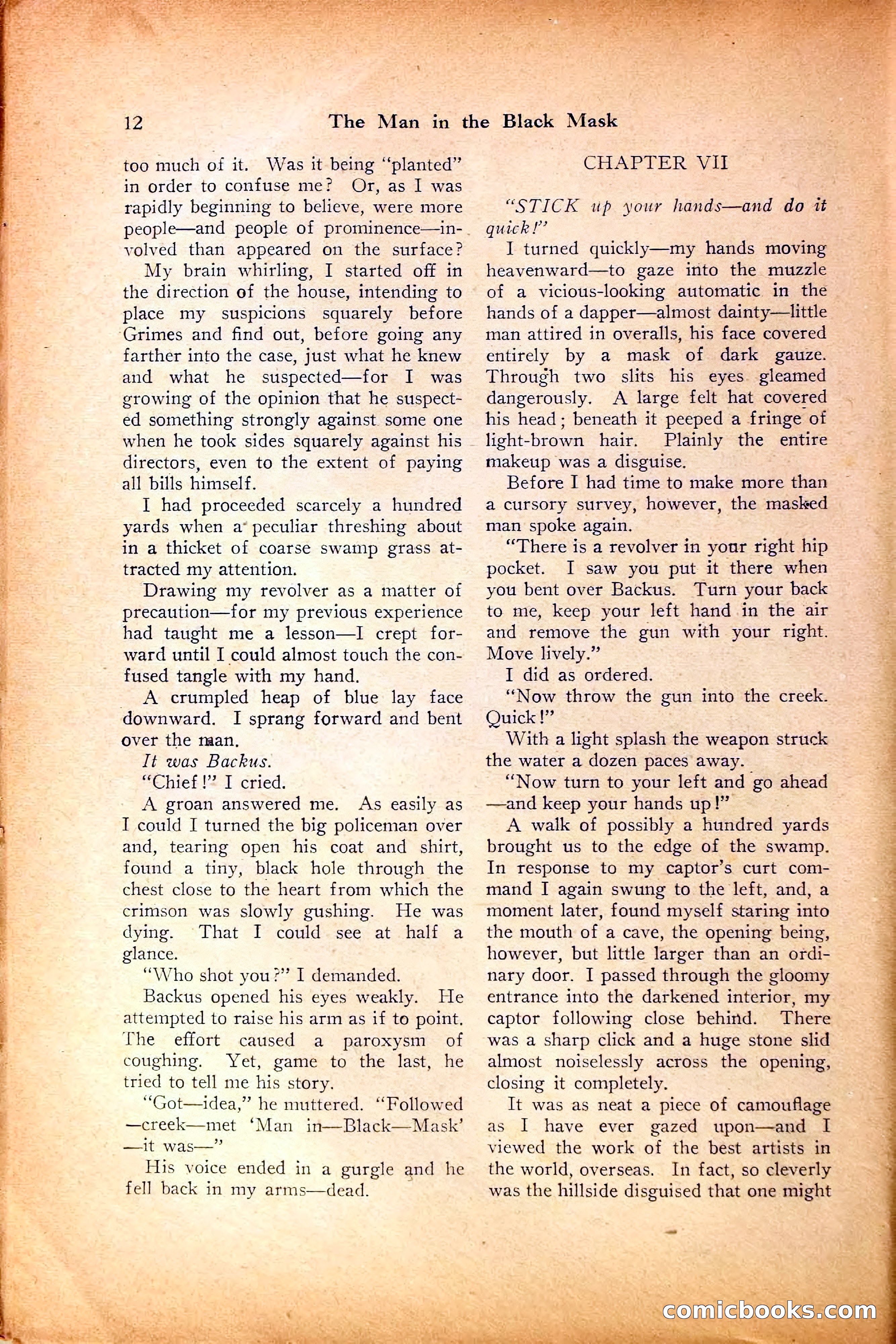 The Black Mask — page 14 of 136