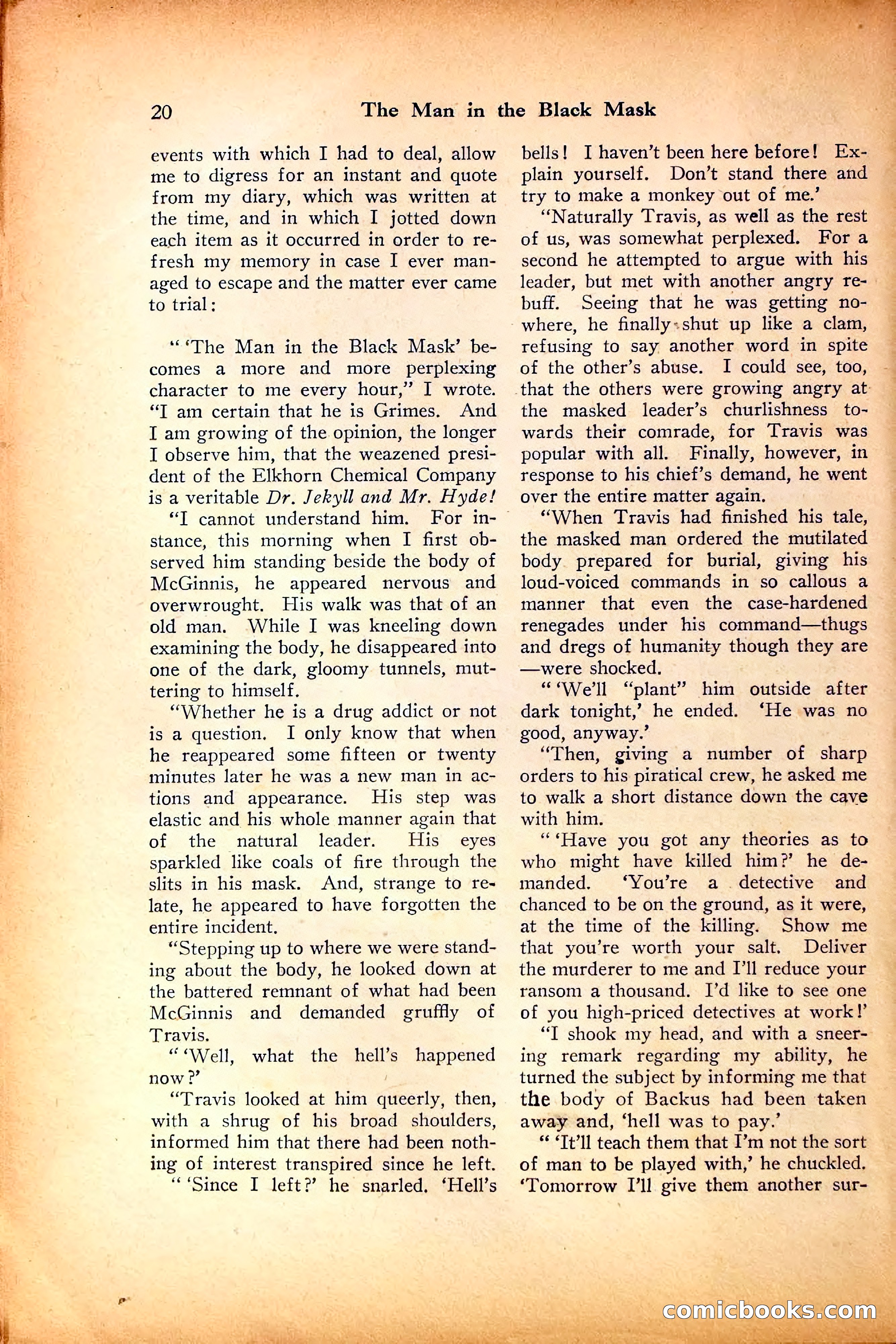 The Black Mask — page 22 of 136