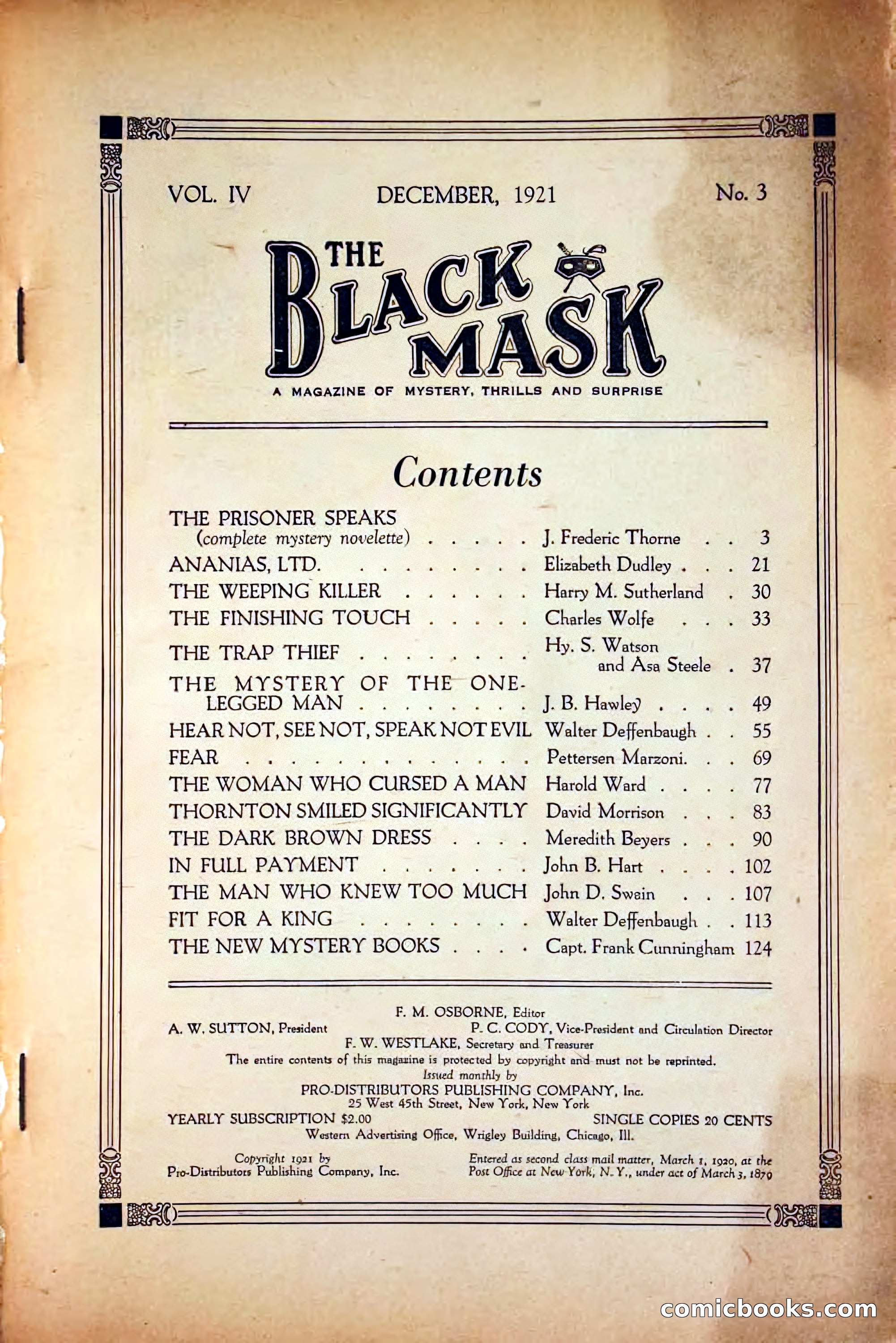 The Black Mask — page 3 of 130