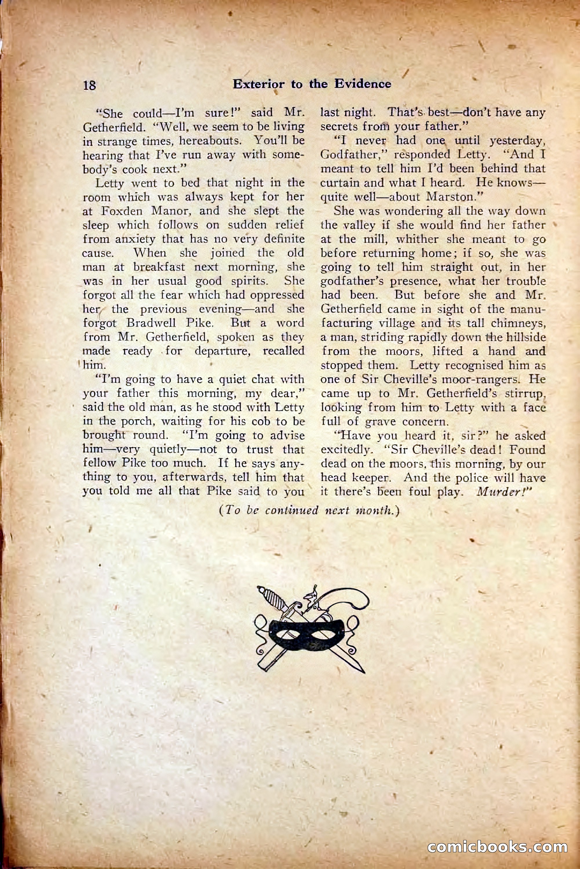 The Black Mask — page 20 of 132