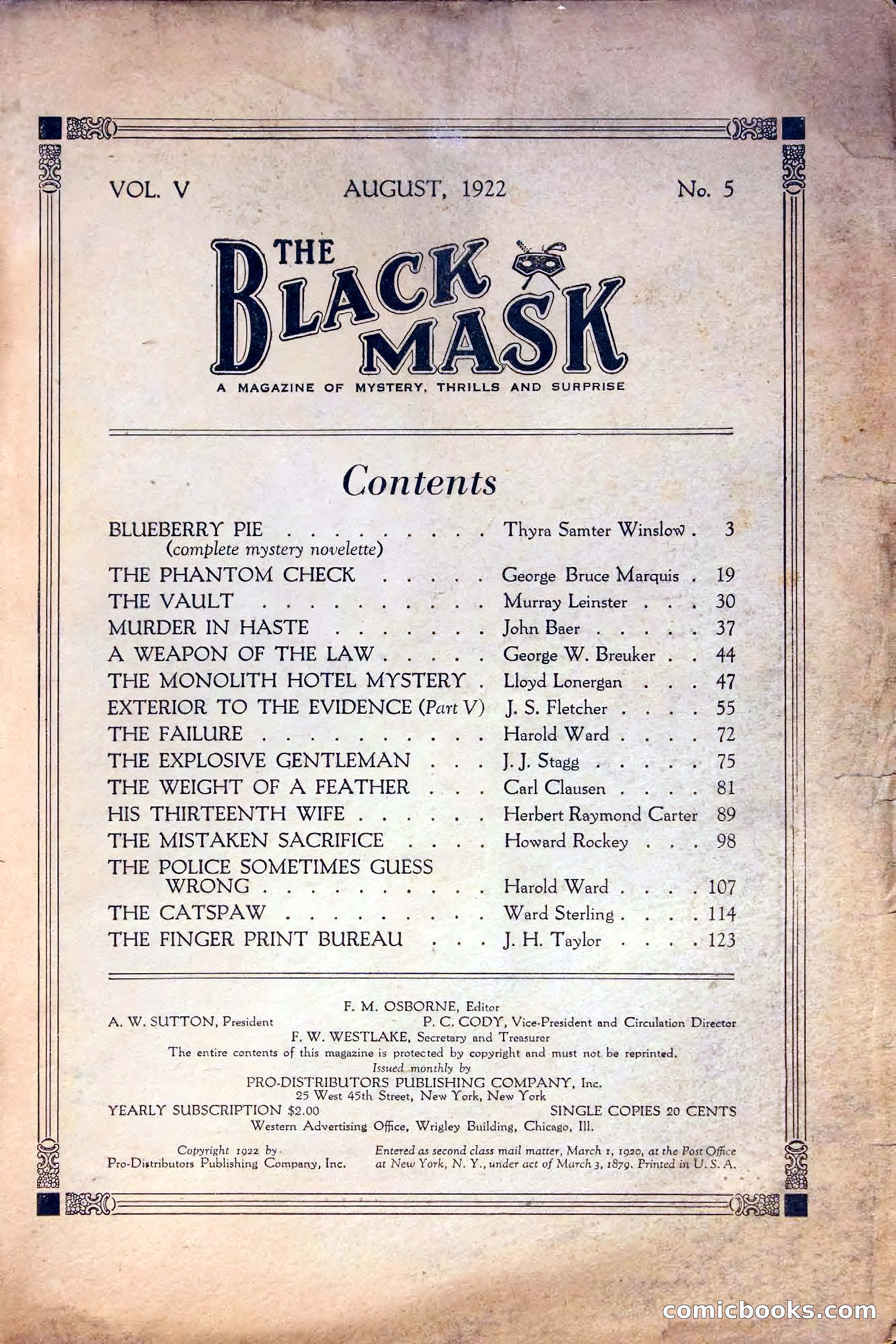 The Black Mask — page 3 of 132