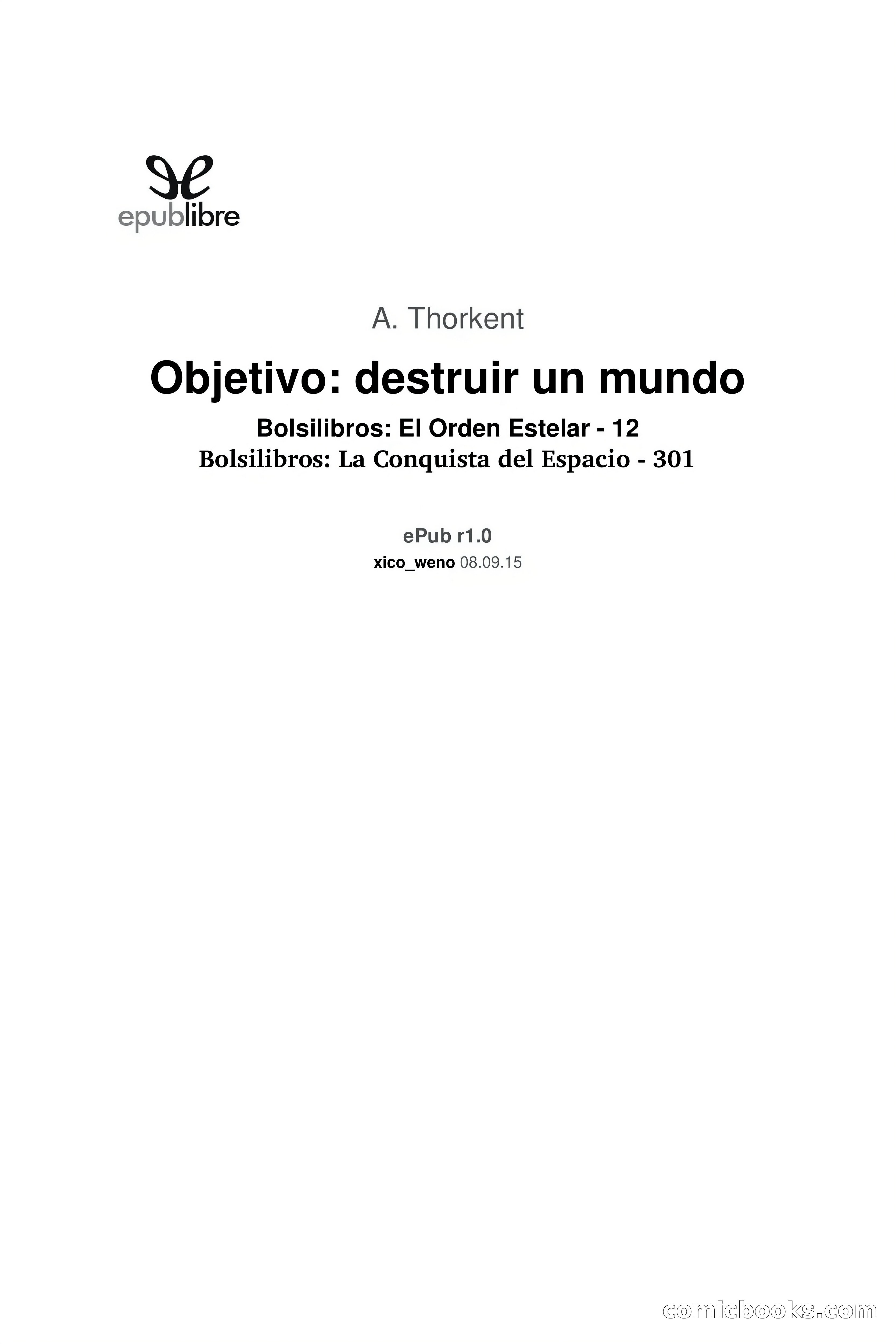 Objetivo: Destruir un Mundo — page 3 of 86